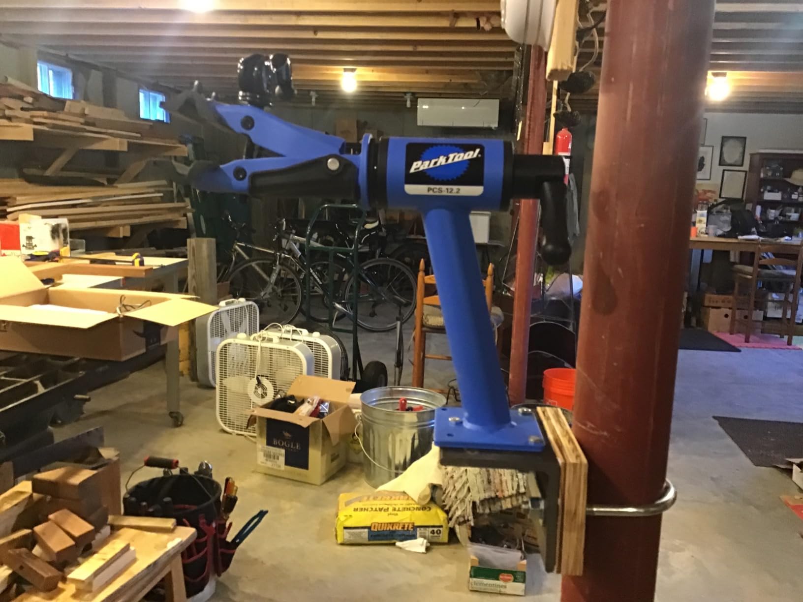 Park Tool PCS-12.2 Home Bicycle Mechanic Bench Mount Repair Stand customer photo 1
