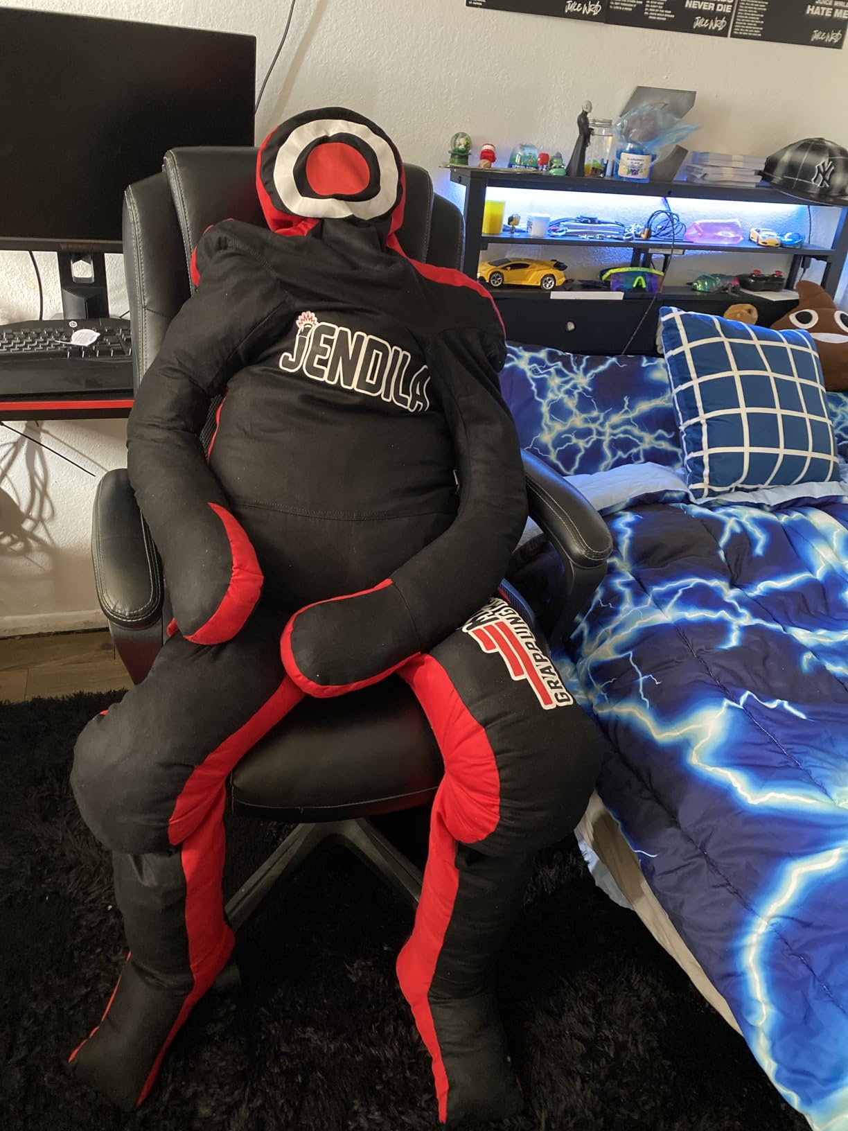Grappling Dummy MMA Jiu Jitsu - BJJ Grappling Wrestling Dummy - MMA Dummy for Multiple Drills (UNFILLED-for Adults) customer photo 2