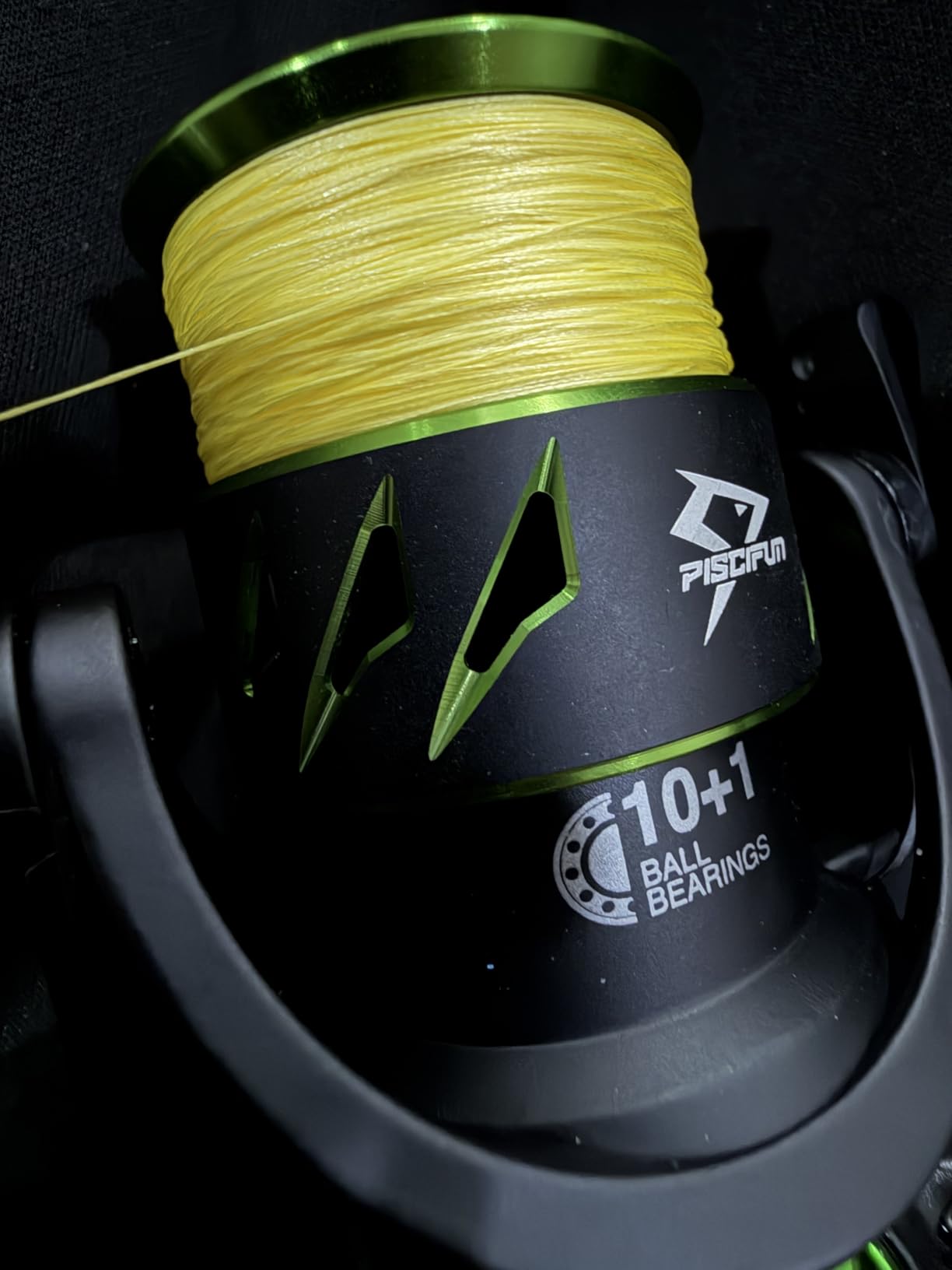 Piscifun Viper X Spinning Reels, Carbon Fiber 33LBs Max Drag, 10+1 Shielded BB, Saltwater Freshwater Spinning Fishing Reel, 5.2:1/6.2:1 customer photo 2