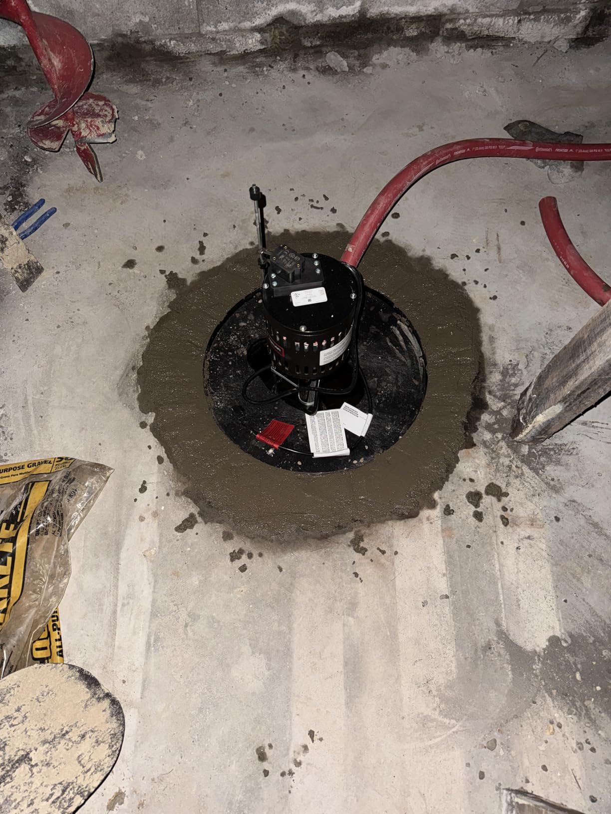 Red Lion RL-SP33PED, 115V, 1/3 HP, 3300 GPH Automatic Pedestal Pump | 8' Cord, Built-in snap-action switch, Thermoplastic customer photo 2