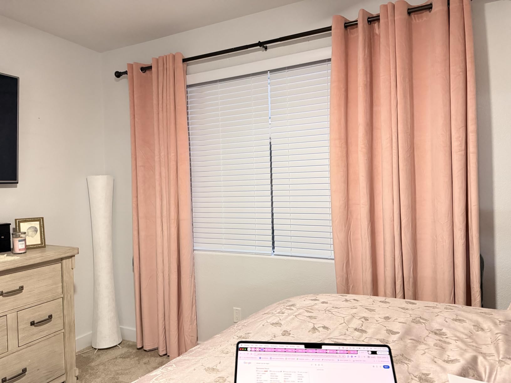 MIULEE Velvet Curtains Halloween Black 52 x 84 Inch Length Set of 2 | Grommet Drapes, Soundproof Thermal Insulated, Elegant Room Darkening Blackout Curtains, Classical Living Room Bedroom Decor customer photo 2