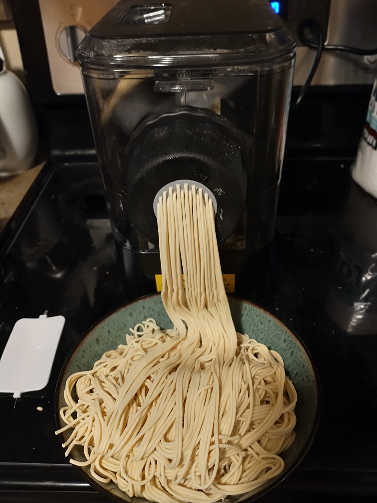 Emeril Everyday Lagasse Pasta & Beyond, Automatic Pasta and Noodle Maker with Slow Juicer - 8 Pasta Shaping Discs Black (Standard with Juice/Frozen Treat Attachment) customer photo 1