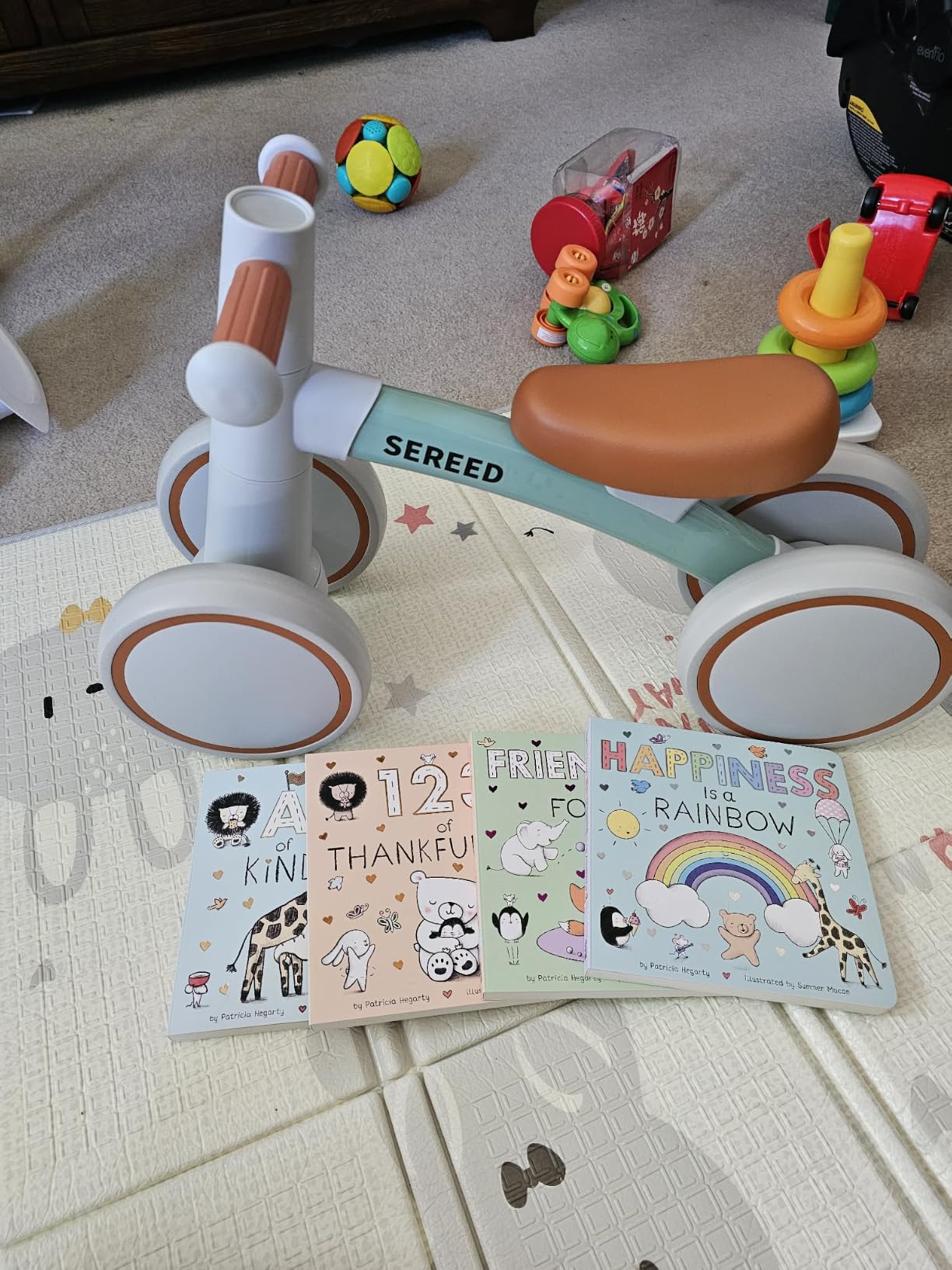 SEREED Baby Balance Bike for 1 Year Old Boy Girl, First Birthday Gift Toy customer photo 2