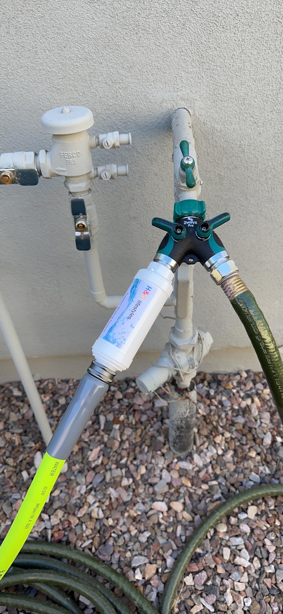 lifeegrn Misting Cooling System, Outdoor Misting System for Patio, 82 FT Misting Line+21 Mist Nozzles customer photo 2