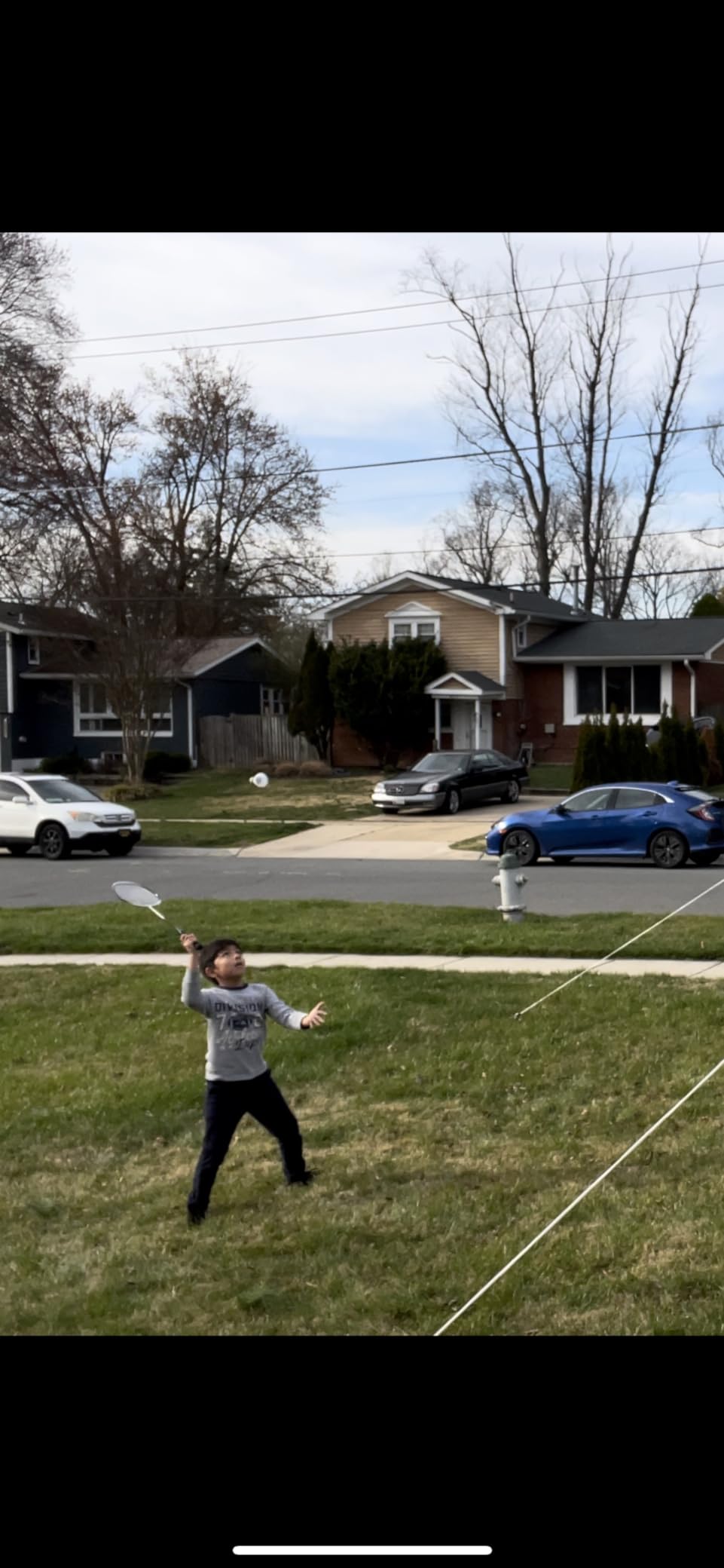 Complete Badminton Set for Backyard Outdoor Badminton Net & Racket customer photo 2