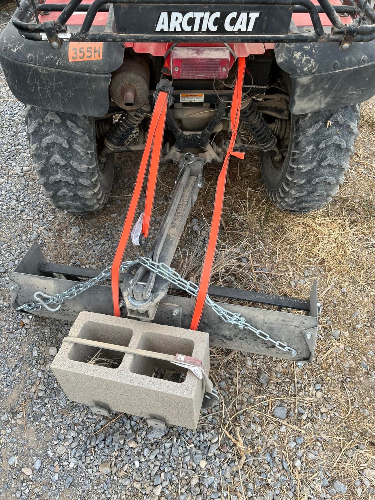Brinly Sleeve Hitch Tow Behind Box Scraper, 38
