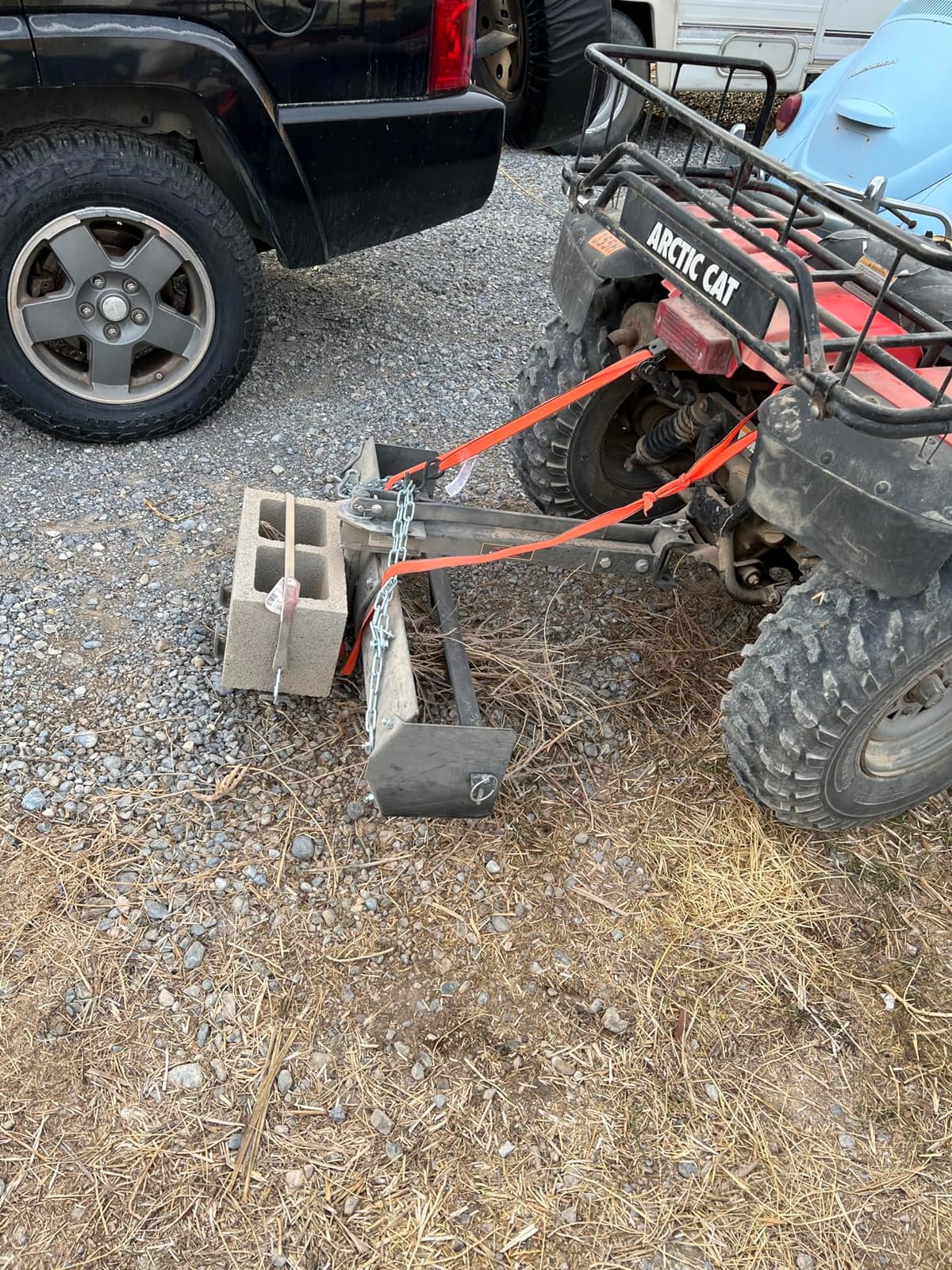 Brinly Sleeve Hitch Tow Behind Box Scraper, 38