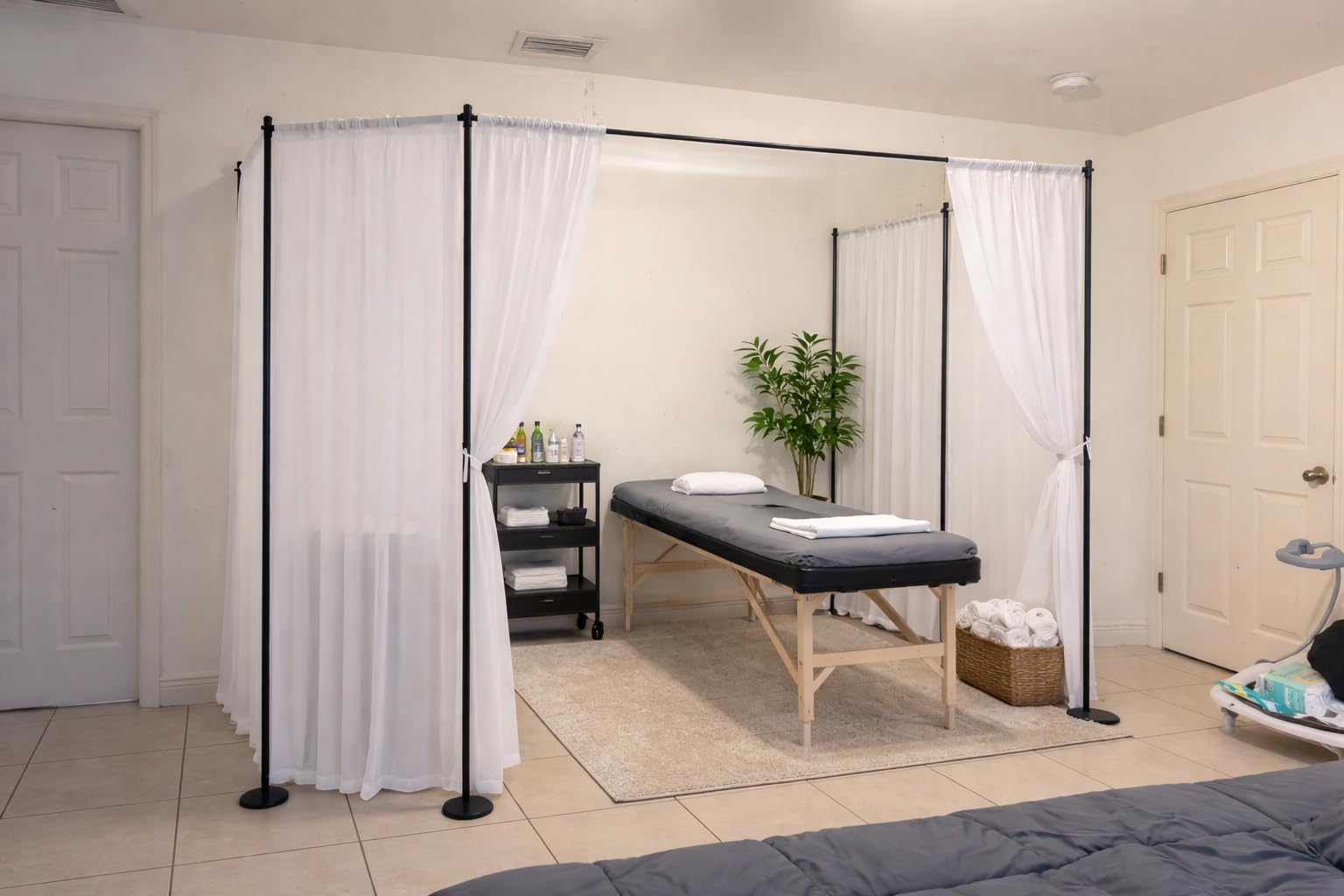 BestMassage Portable Folding Massage Table Massage Bed 24