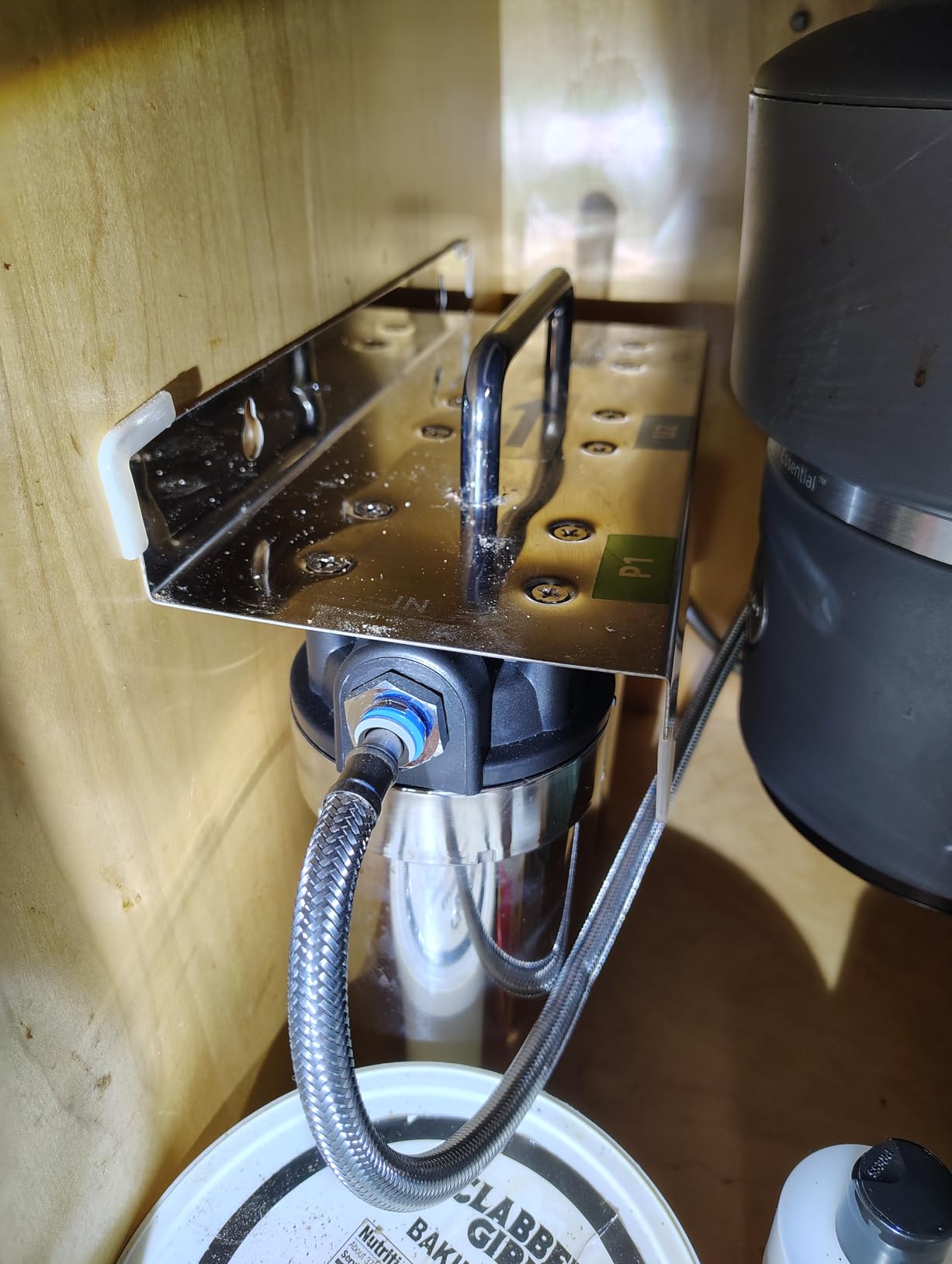 Waterdrop TST-UF 0.01μm Ultra-Filtration Under Sink Water Filter System | Removes 99% of Substances, Chlorine, Bad Taste & Odor, No Drill Required, Stainless Steel Under Sink Water Filtration System customer photo 2