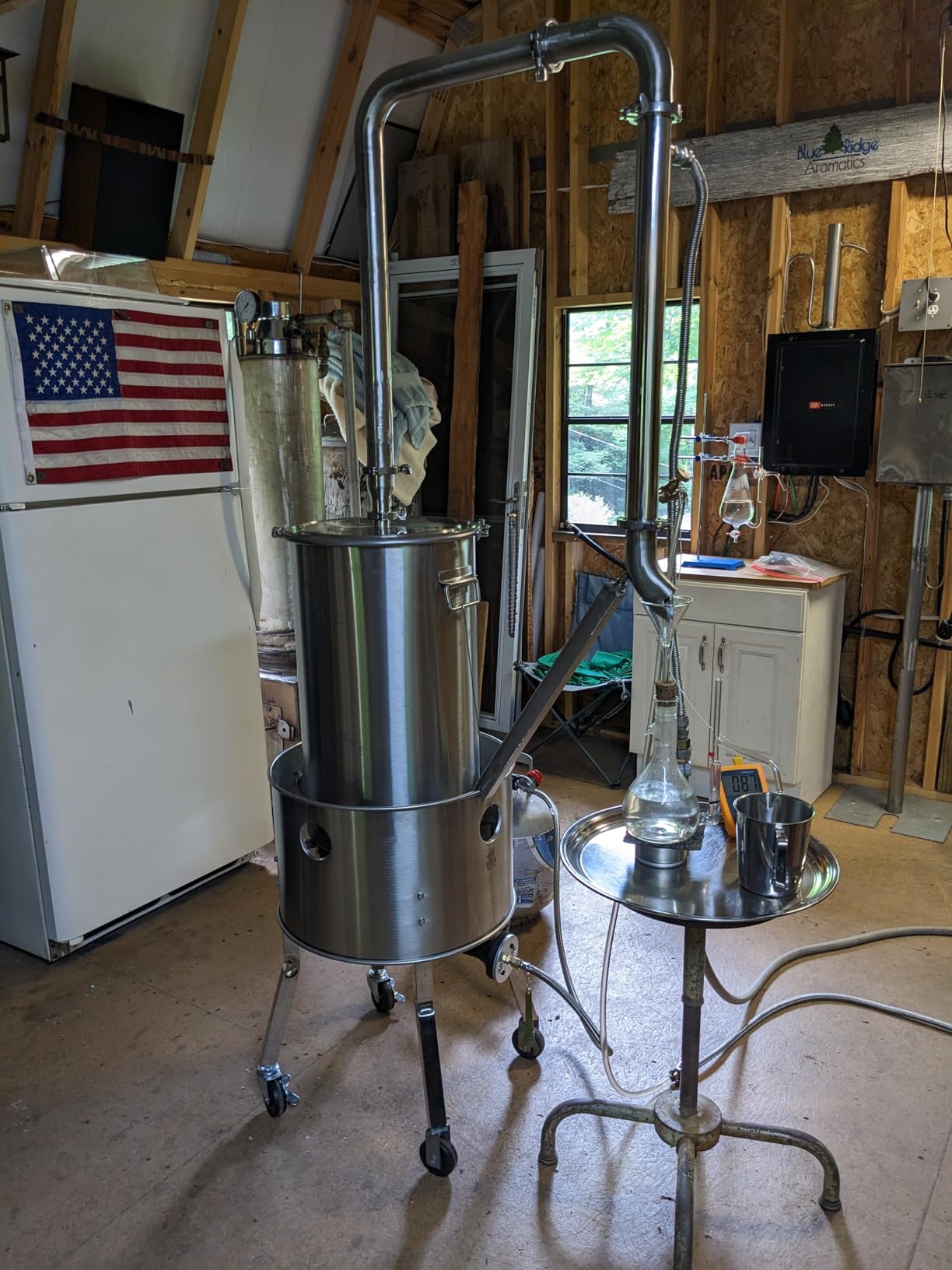 60L Liquor Brewing Distillation Fermentation Equipment | Red Copper Double Tower Distiller Home Brewing Machine customer photo 1
