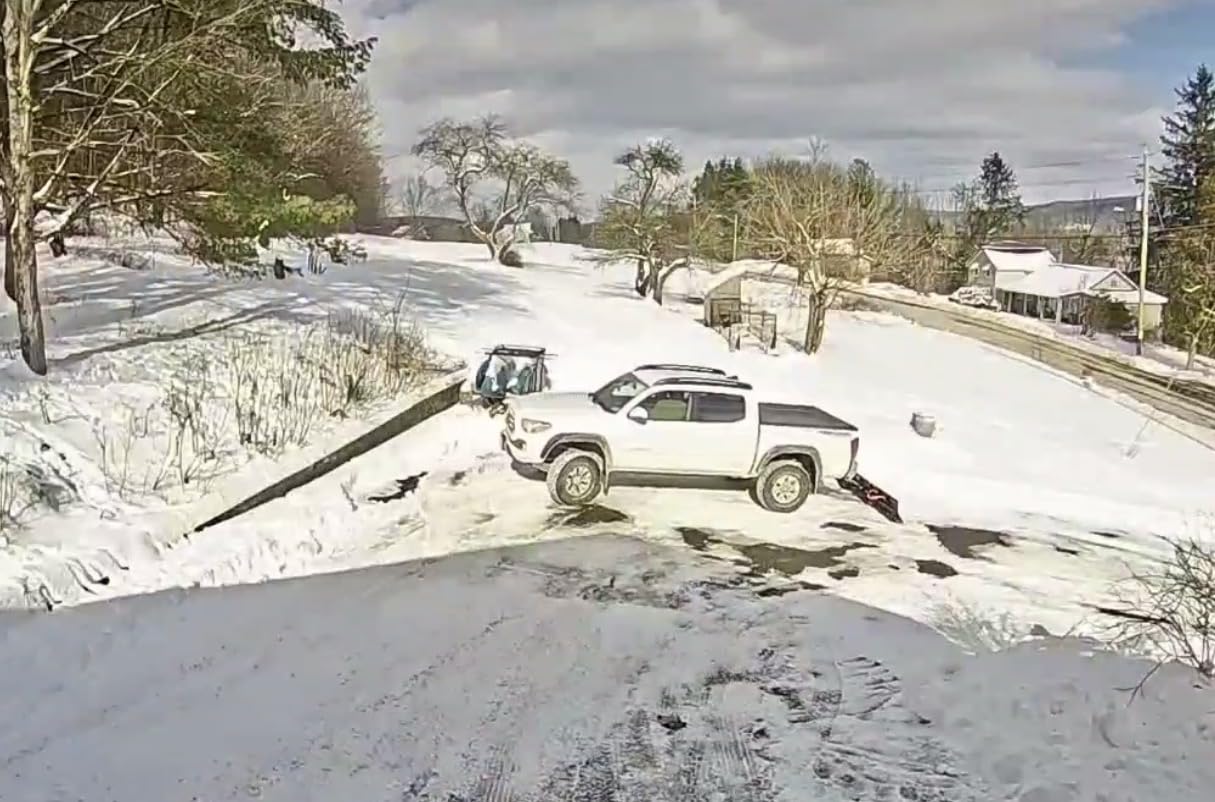 Plowser - Snow Plow for Cars, ATVs/UTVs and More! Attaches by Hitch, Fold-up, Lightweight, Light-Duty, for Residential Driveway Use Only customer photo 1