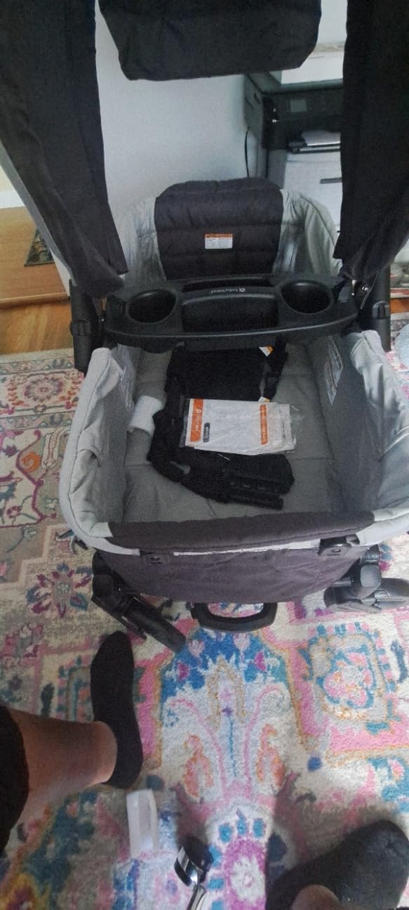 Evenflo Expedition 2-in-1 Push/Pull Wagon with Canopy, Liberty Midnight | Choose Between Car Seat Adapter or Built-In Seating for 2 Children customer photo 2