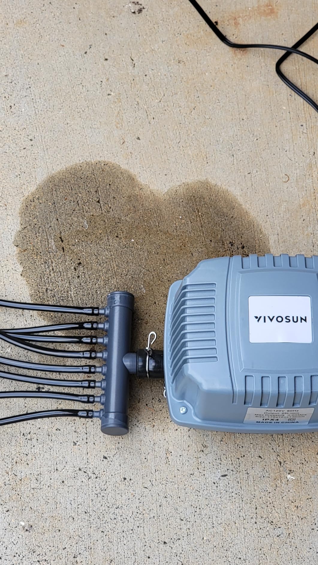 VIVOSUN DWC Hydroponics Grow System with Top Drip Kit 4 Buckets | 5-Gallon Deep Water Culture, Recirculating Drip Garden System with Multi-Purpose Air Hose, Air Pump, and Air Stone customer photo 1