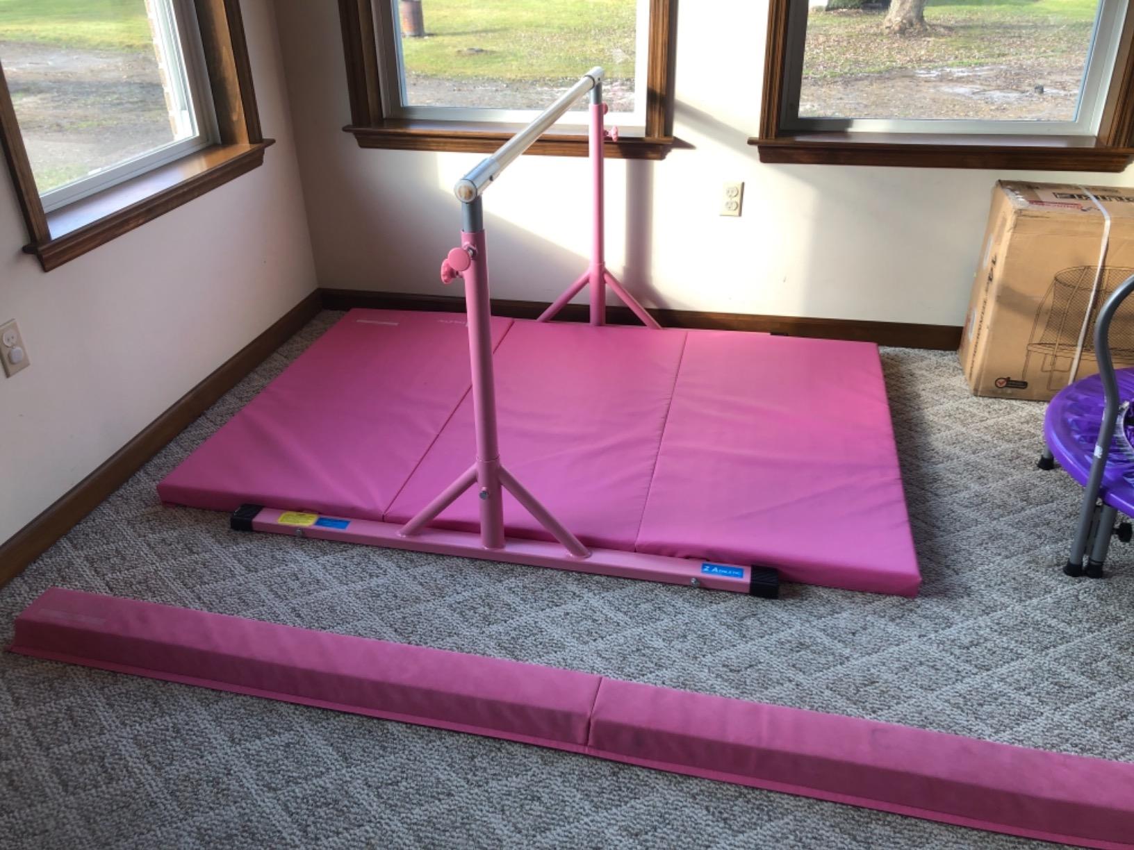 Z Athletic Gymnastics Expandable Kip Bar customer photo 2