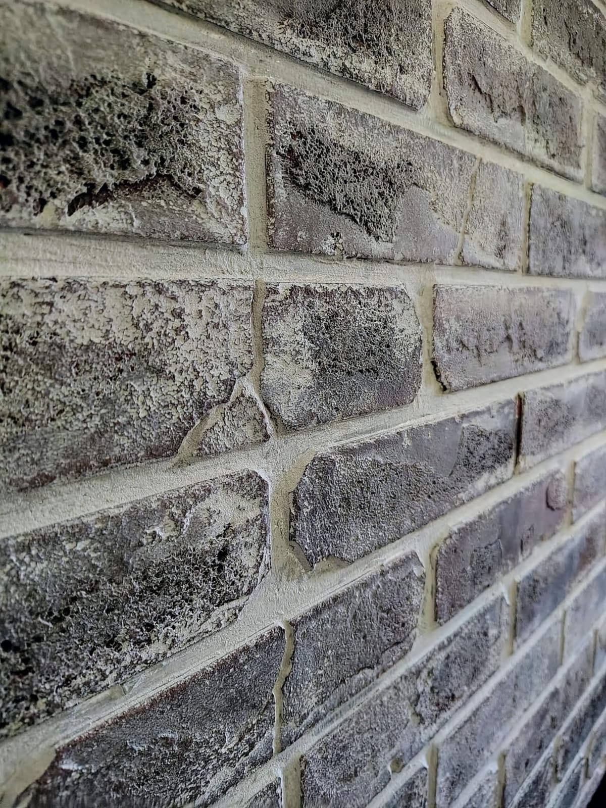 100 Vintage Brown/Red Faux Brick Wall Tiles, 3D Thin Brick Veneers for Bedroom, Bathroom, Kitchen, Fireplace and Fence Wall Panels (14.2 sq ft) customer photo 1