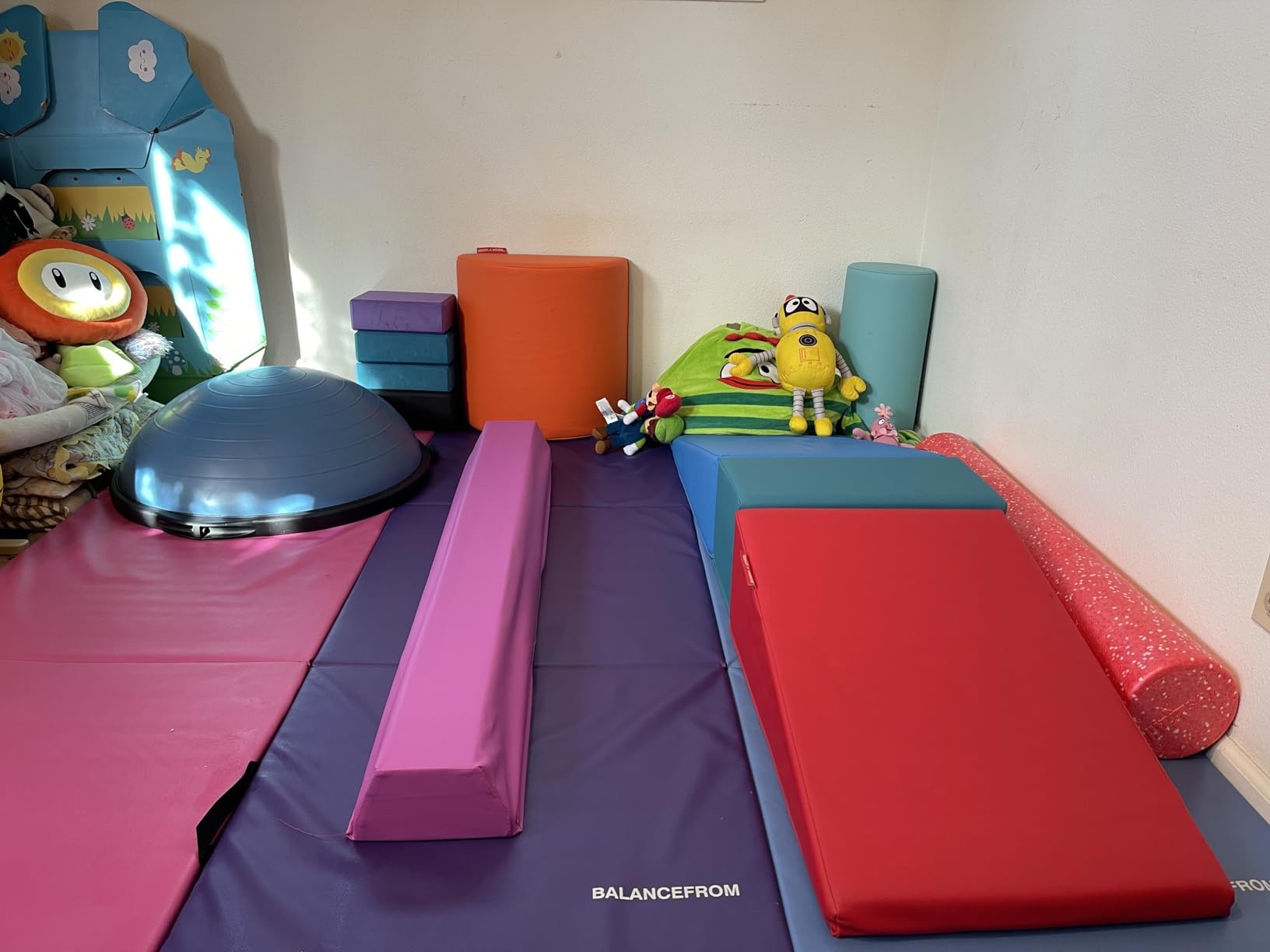Balance Beam - Portable Gymnastics Beam, Gymnastics Equipment for Home with Anti-Slip Base, Lightweight/Extra Firm, Holds Up to 200lbs, Toddler to Adult Age customer photo 1