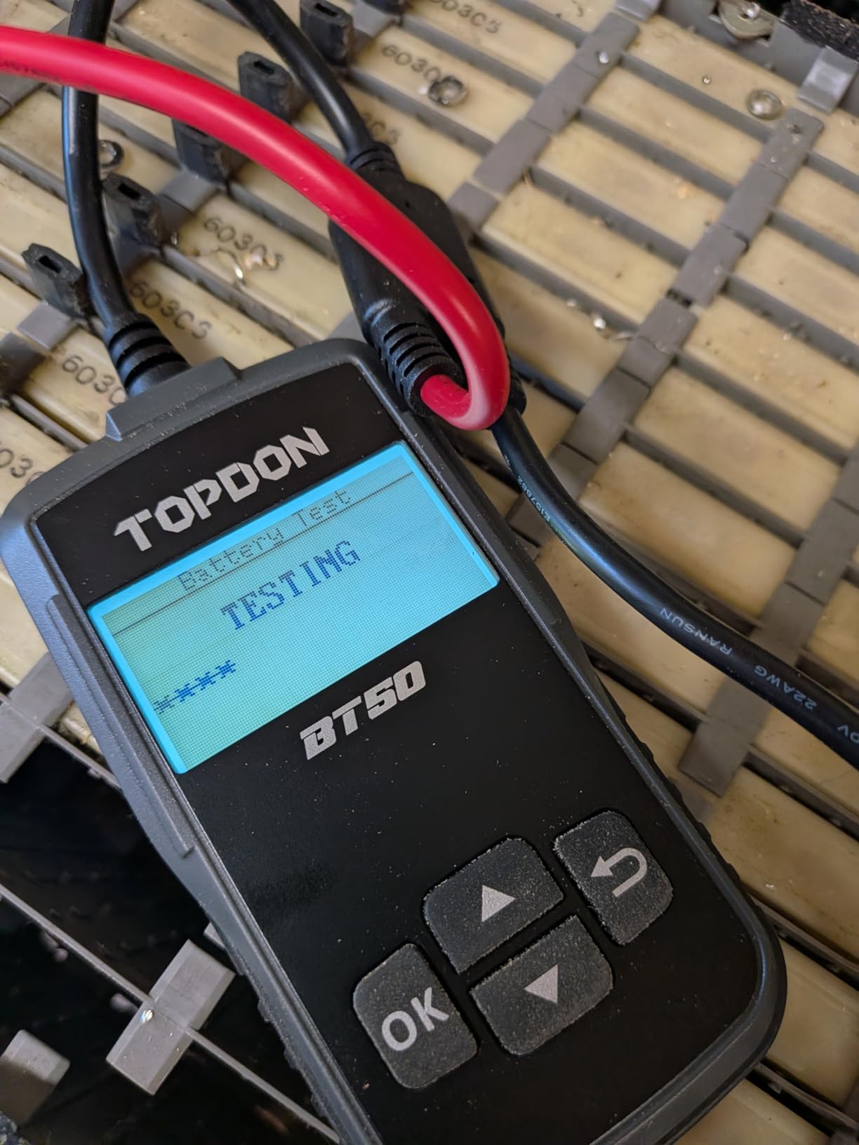 TOPDON BT50 Car Battery Tester, 12V, 100-2000 CCA Load Tester | Digital Battery and Alternator Tester for Cranking and Charging Systems, Auto Analyzer for Cars, Trucks, SUVs and Motorcycles customer photo 1