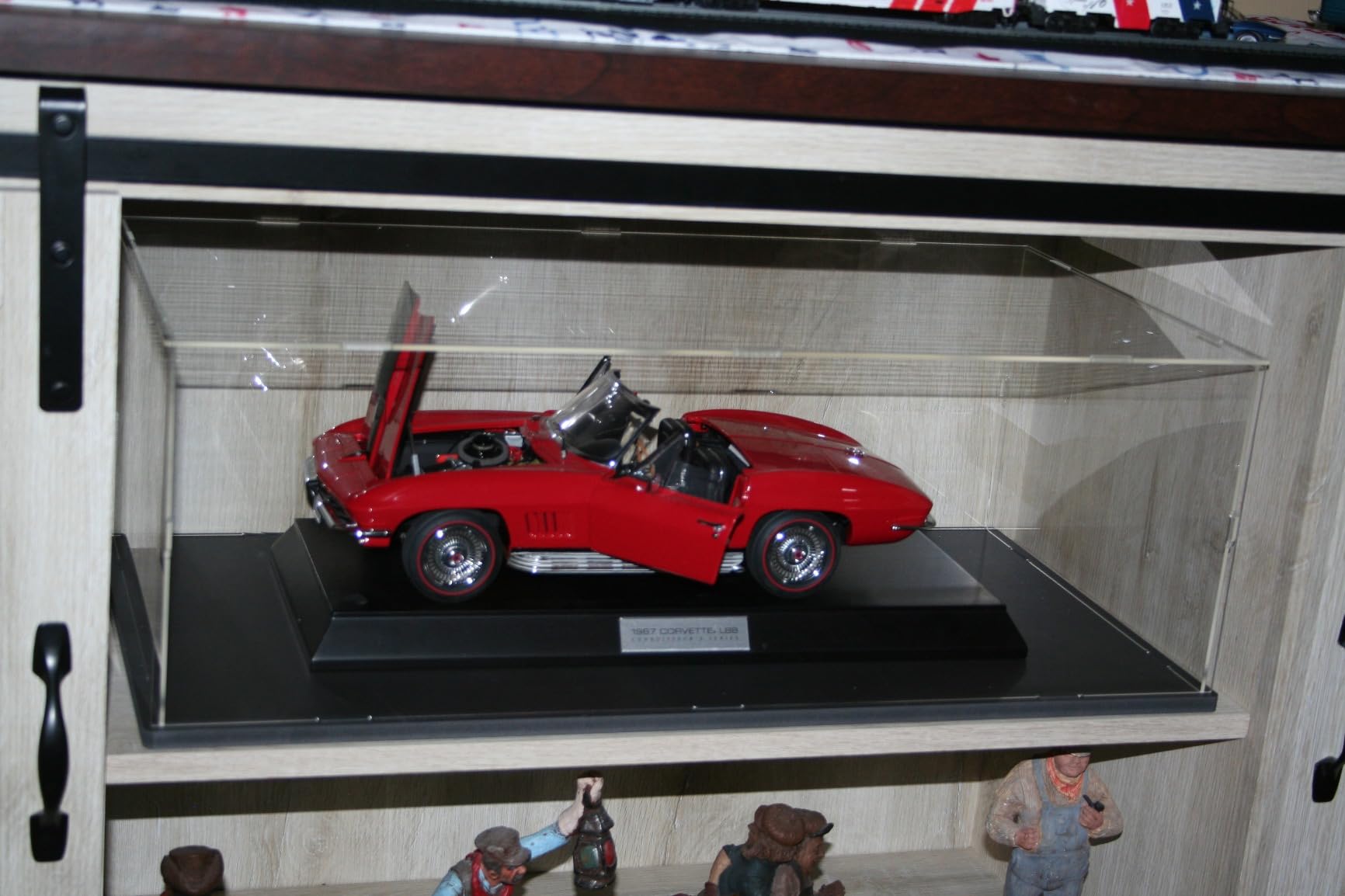 Choowin Acrylic Display Case for Lego Lamborghini Sian McLaren P1 Porsche 911 Ferrari SP3 for Lego Car Display Thickened Clear Display Cases for Collectibles Assemble Dustproof Display Box(Black Base) customer photo 1