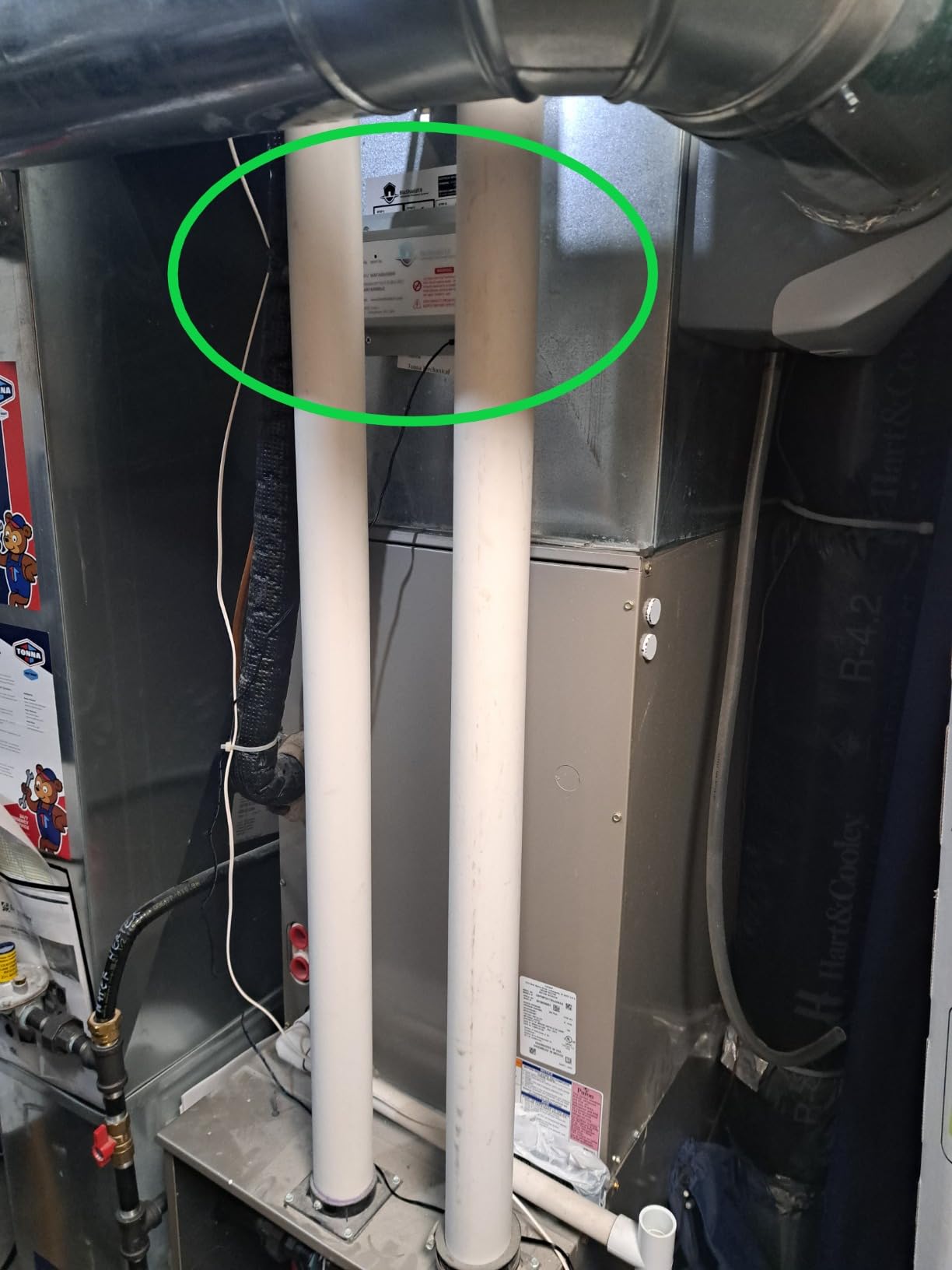 Mammoth BioShieldUV Air Guardian 18W HVAC UV Light Air Purifier, 4 Bulbs, Wall Outlet Powered, CE, FCC & UL Certified UV-C Light for AC for the Whole House, Furnace & UV Light for AC System (110V Lamp) customer photo 1