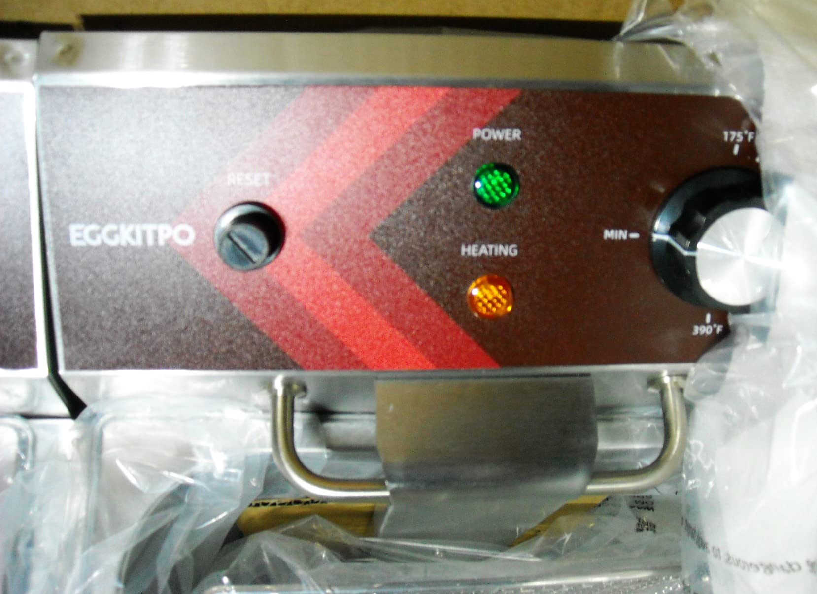 EGGKITPO Deep fryers Commercial Deep Fryer 12L x 2 Large Dual Tank Electric Countertop Fryer for Restaurant with 2 Frying Baskets and Lids, 1800W x 2, 120V customer photo 2