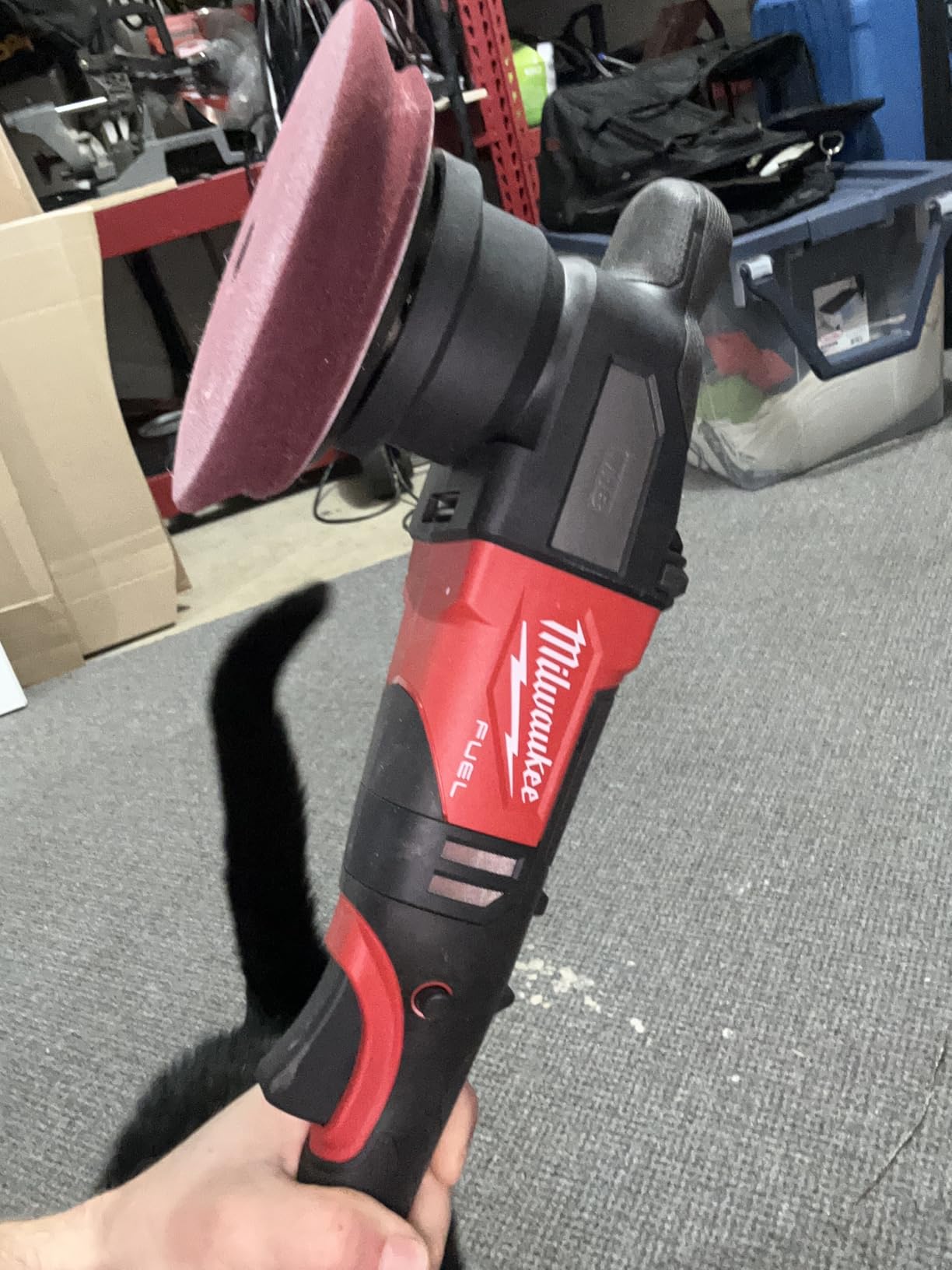 Milwaukee M18 Fuel 15mm Random Orbital Polisher - No Charger, No Battery, Bare Tool Only customer photo 1