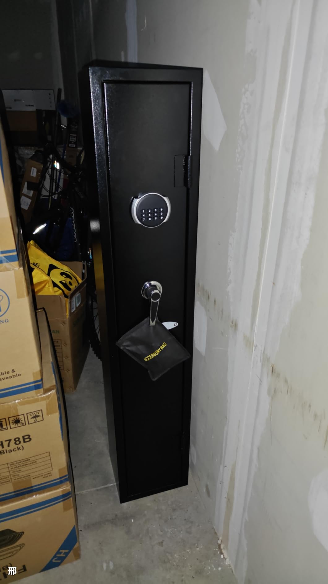 KAER 2-3 Long Gun Safe for Rifles and Pistols,Assembled Rifle Safe for Home | Gun Cabinet for Shotguns,Quick Access,Digital Lock,Removable Rifle Rack,Adjustable Shelves,Sensor Light,Alarm System customer photo 2