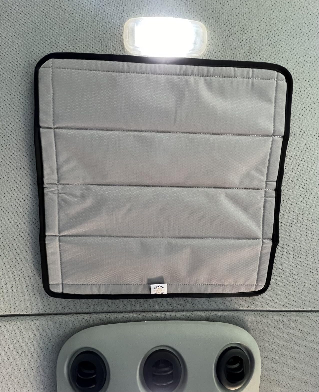 Living in a Bubble Magnetic Insulated Blackout MaxxAir Fan Cover for Sprinter, RVs and other Campervans, Universal Size, Snug Fitting RV Roof Vent Covers for Privacy, Fantastic Fan Vent Insulator customer photo 1