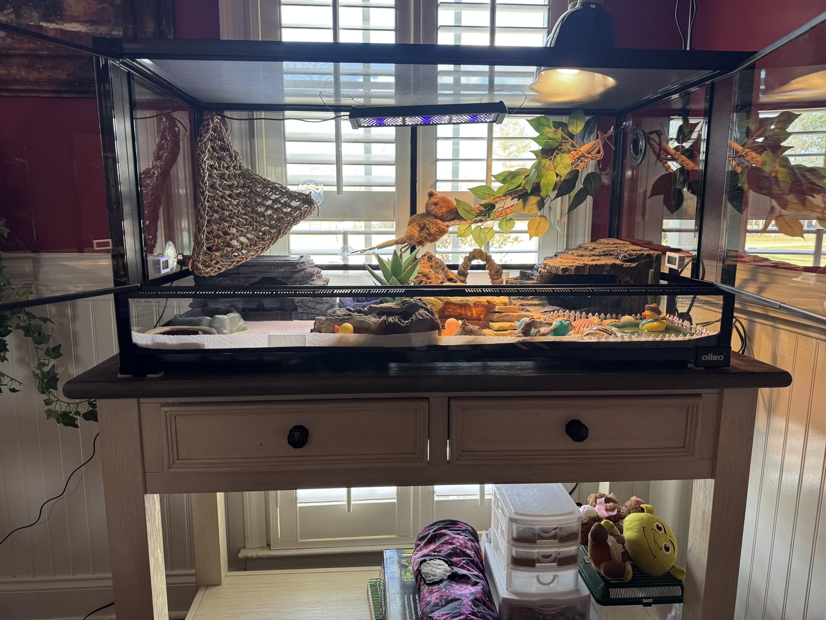 Glass Reptile Terrarium, 40