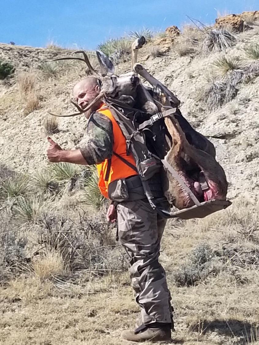 ALPS OutdoorZ Commander + Pack Bag - 5,250 in Hunting Backpack with Freighter Frame, Rifle Holder, Spotting Scope Pocket, Ripstop Fabric, Adjustable Coyote Brown Pack customer photo 1