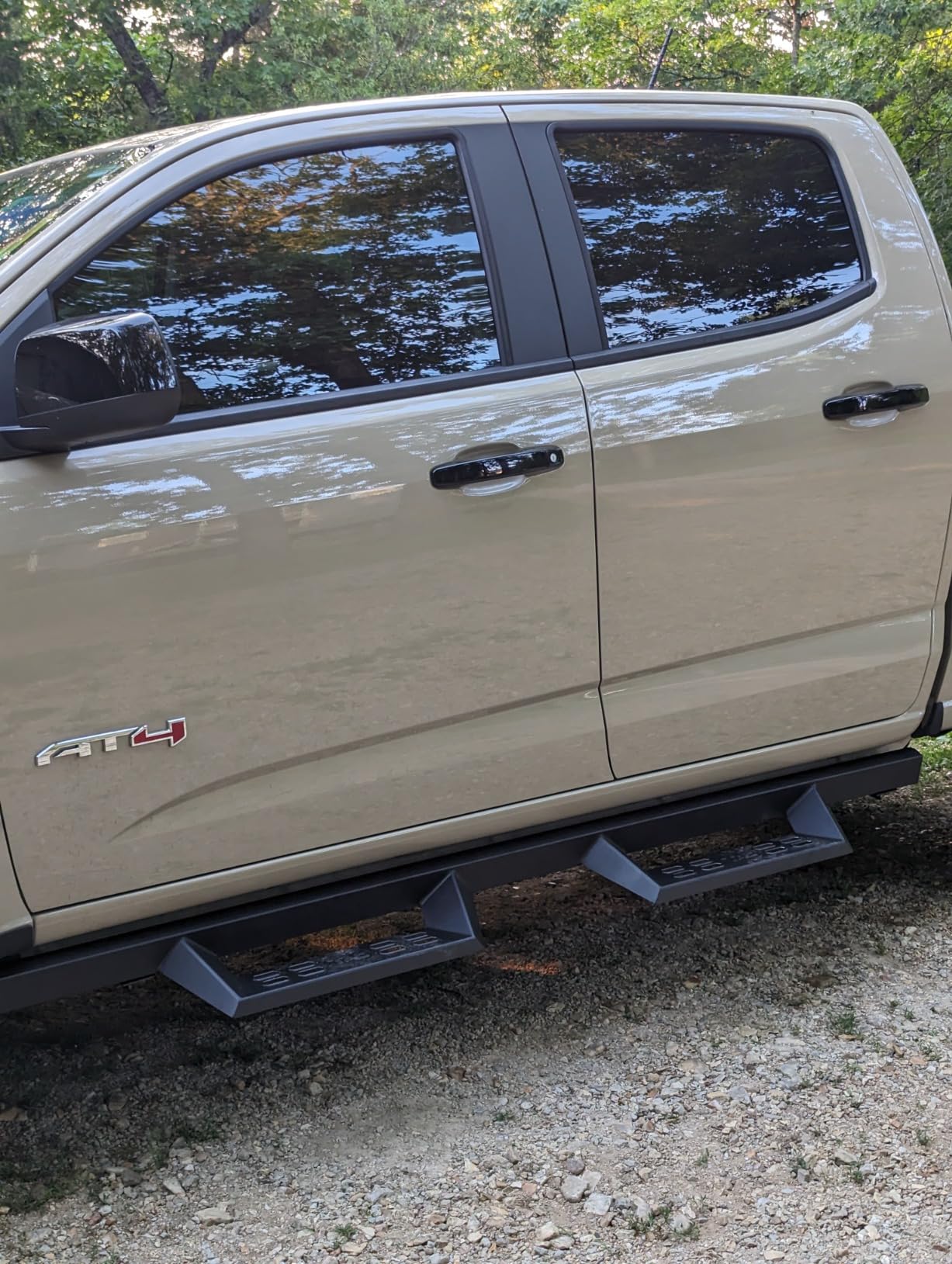 TAC Sniper Running Boards Compatible with 2015-2025 Chevy Colorado/GMC Canyon Crew Cab Truck Pickup 4