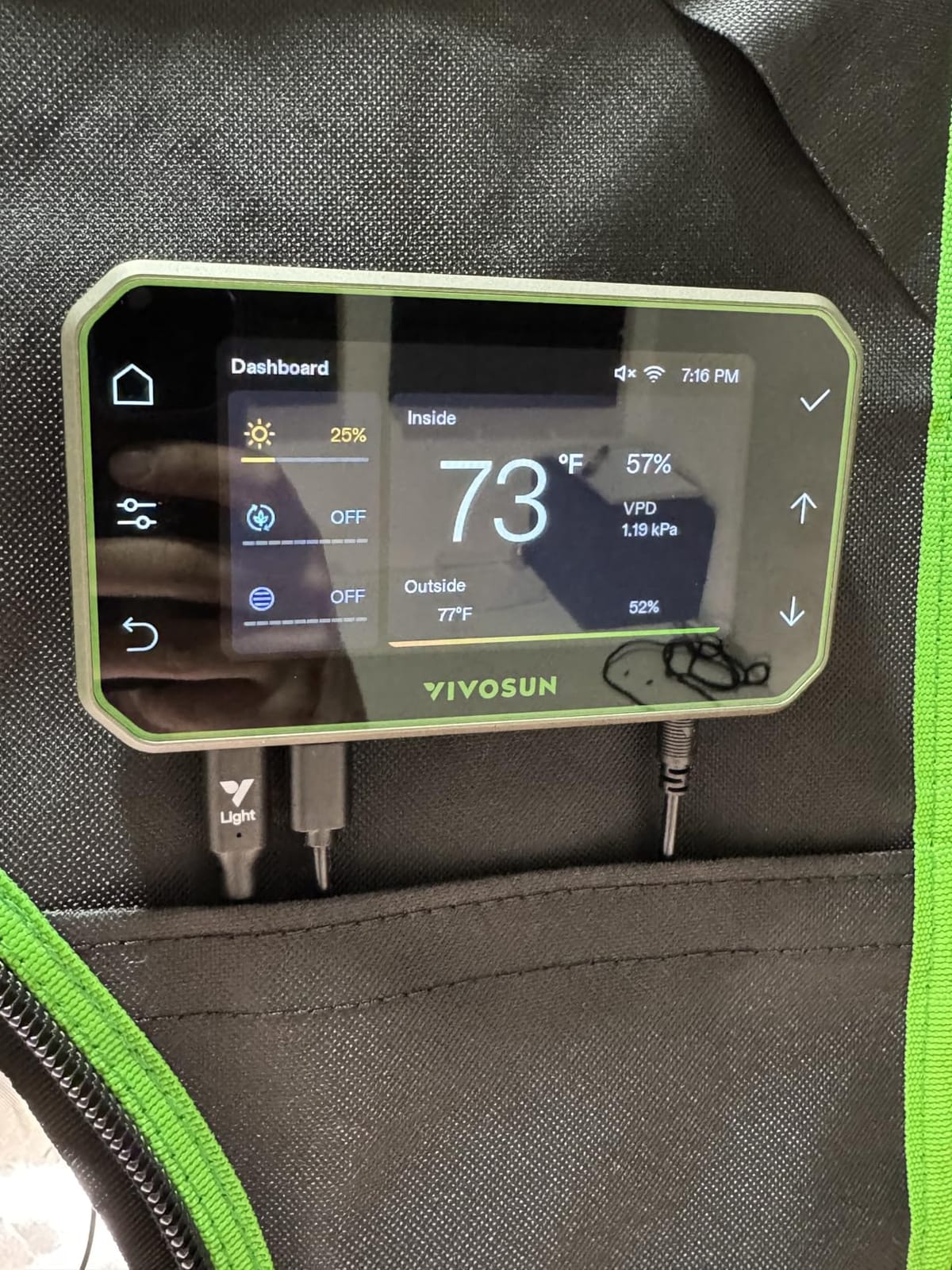 VIVOSUN E42A+ GrowHub Environmental Controller for Grow, Smart APP Control | Temperature, Humidity, VPD, Timer, Cycle, Schedule Controls, Cooling Ventilation Lighting Program, Smart WiFi-Controller customer photo 2