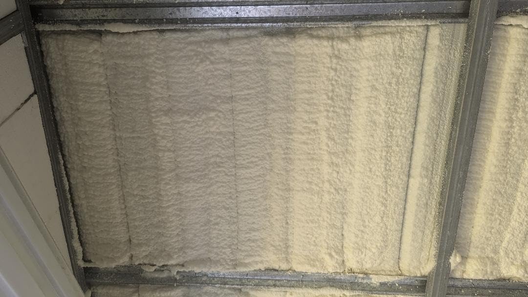 Sprayman Spraycoat Fire Rated Spray Foam Insulation Kit 240 Sq.Ft - High R-Value (11.32 / 2in) Closed Cell Heat & Noise Insulation for Wall & Attic - Gun, Cleaner & Safety Gear - 27.1 oz, 12 Pack customer photo 2