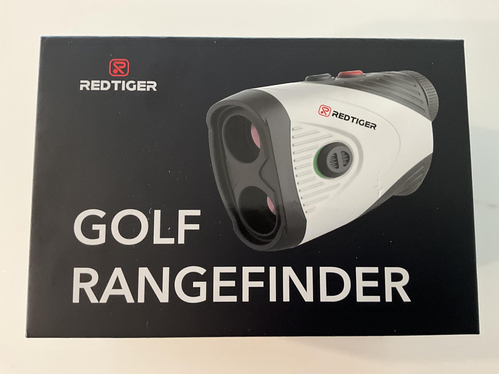 REDTIGER Golf Rangefinder with Slope On/Off,7X Magnification 1200 Yards | Flag Pole Lock with Vibration,IP54 Water Resistant,Rechargeable,Magnetic Suction,GolfVue Series 1,White customer photo 2