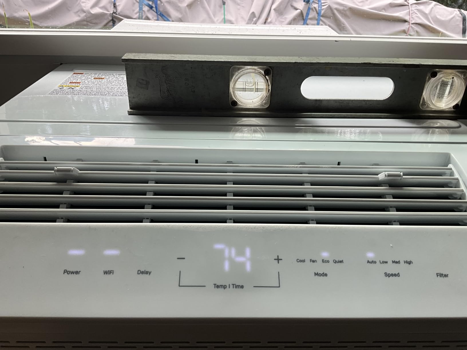 GE Profile ClearView Inverter Window Air Conditioner Unit, 12,200 BTU, Energy Efficient Cooling up to 550 sq ft., Ultra Quiet, SMART Home Capable, Includes Remote, White customer photo 2