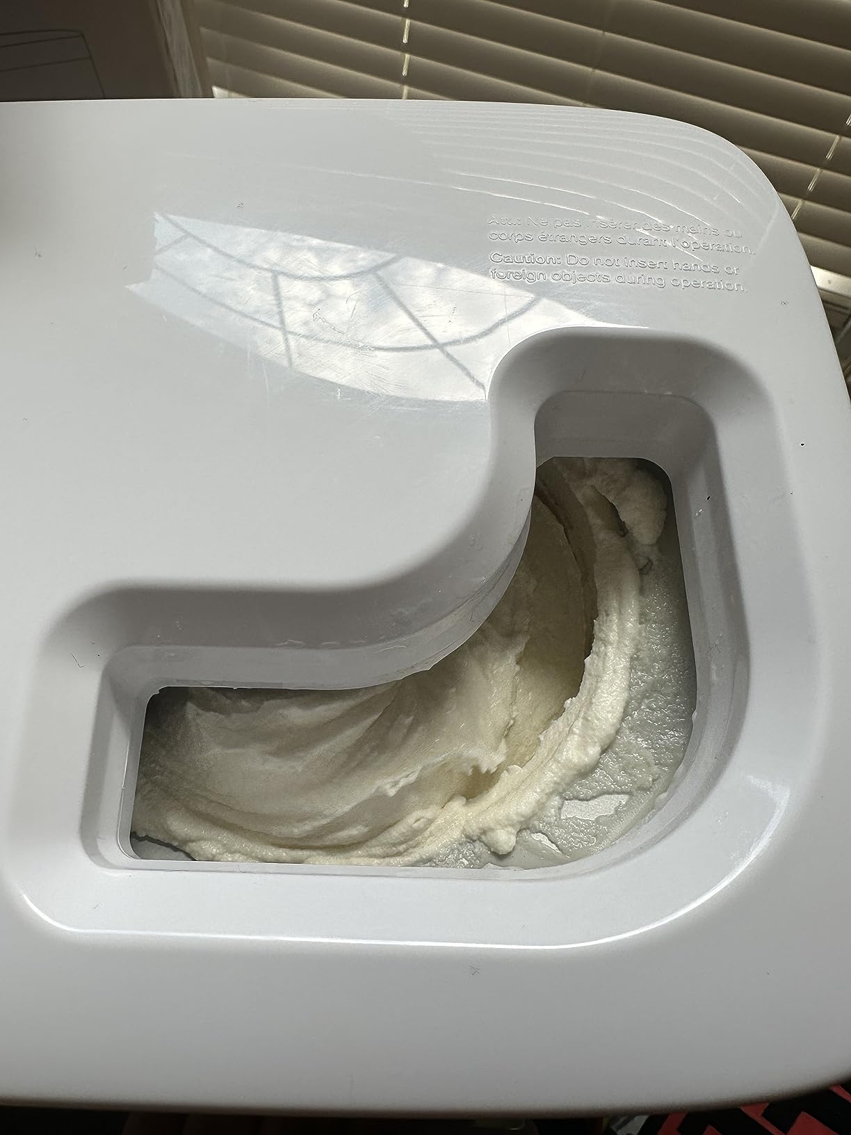 Cuisinart Soft Serve Ice Cream Machine - Mix It In Ice Cream Maker for Frozen Yogurt, Sorbet, Gelato, Drinks 1.5 Quart, White, ICE-48 customer photo 1