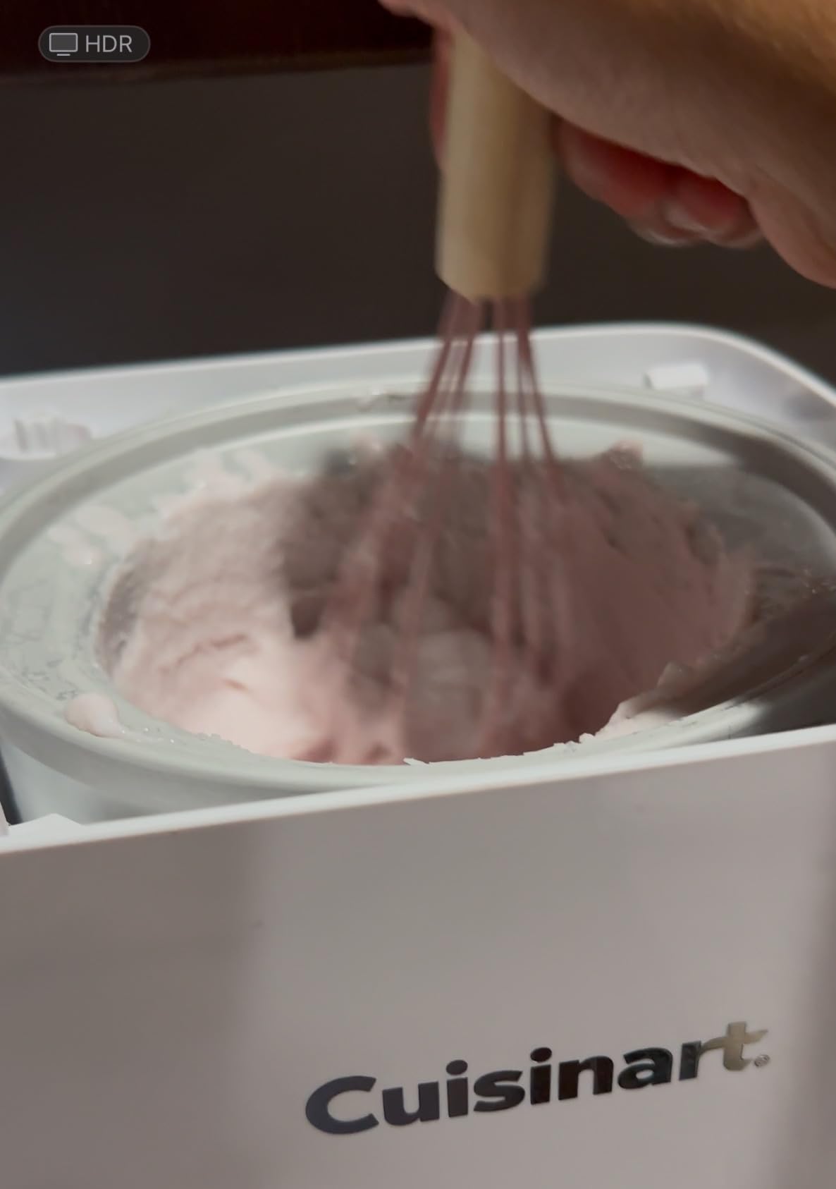 Cuisinart Soft Serve Ice Cream Machine - Mix It In Ice Cream Maker for Frozen Yogurt, Sorbet, Gelato, Drinks 1.5 Quart, White, ICE-48 customer photo 2