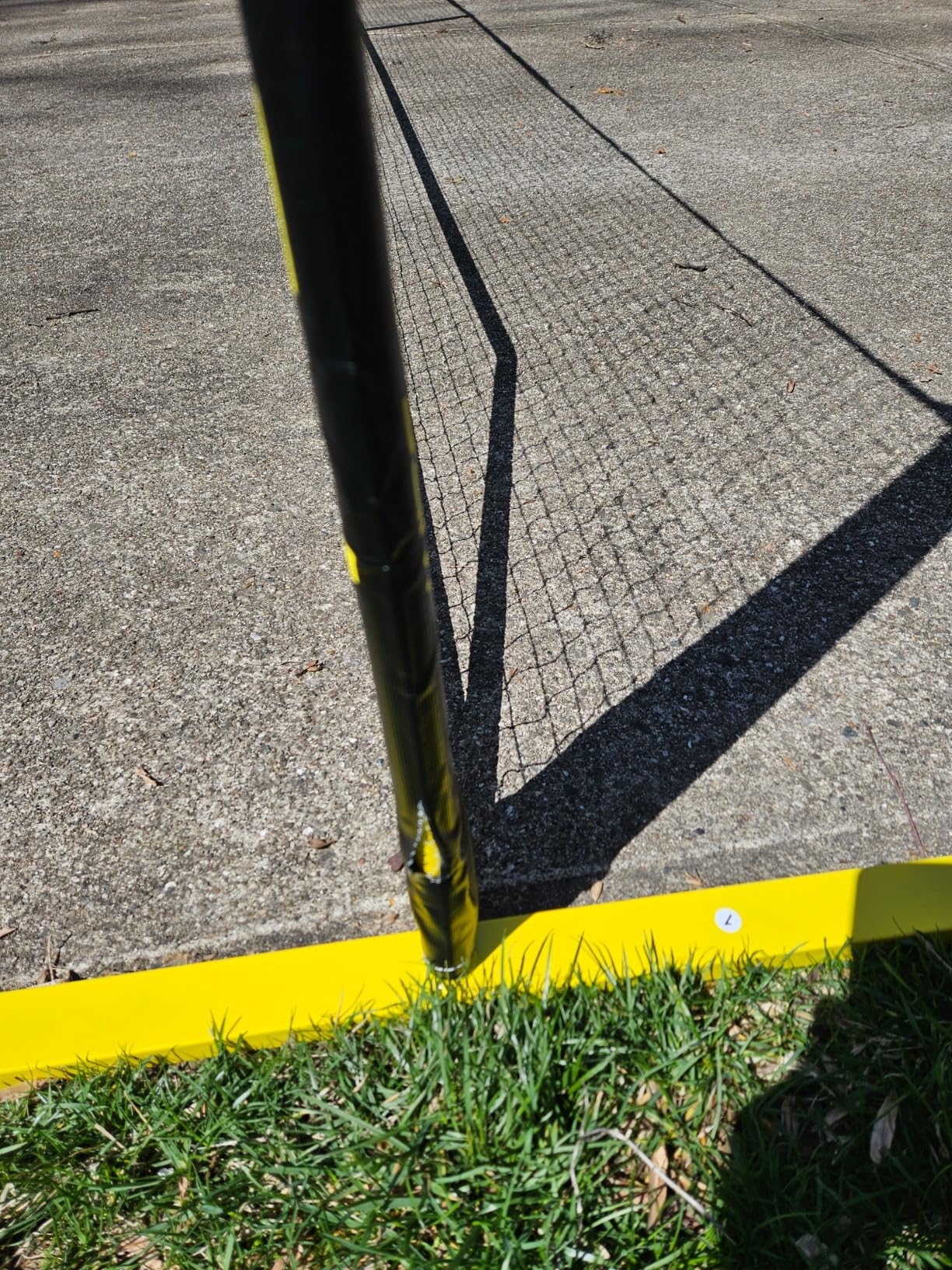 PICKLETECH 4.0 Slim Version Portable Pickleball Nets Outdoor Game 22 FT Pickleball Net - USAPA Regulation Size - Pickle Ball Net System with Carrying Bag for Driveway customer photo 2
