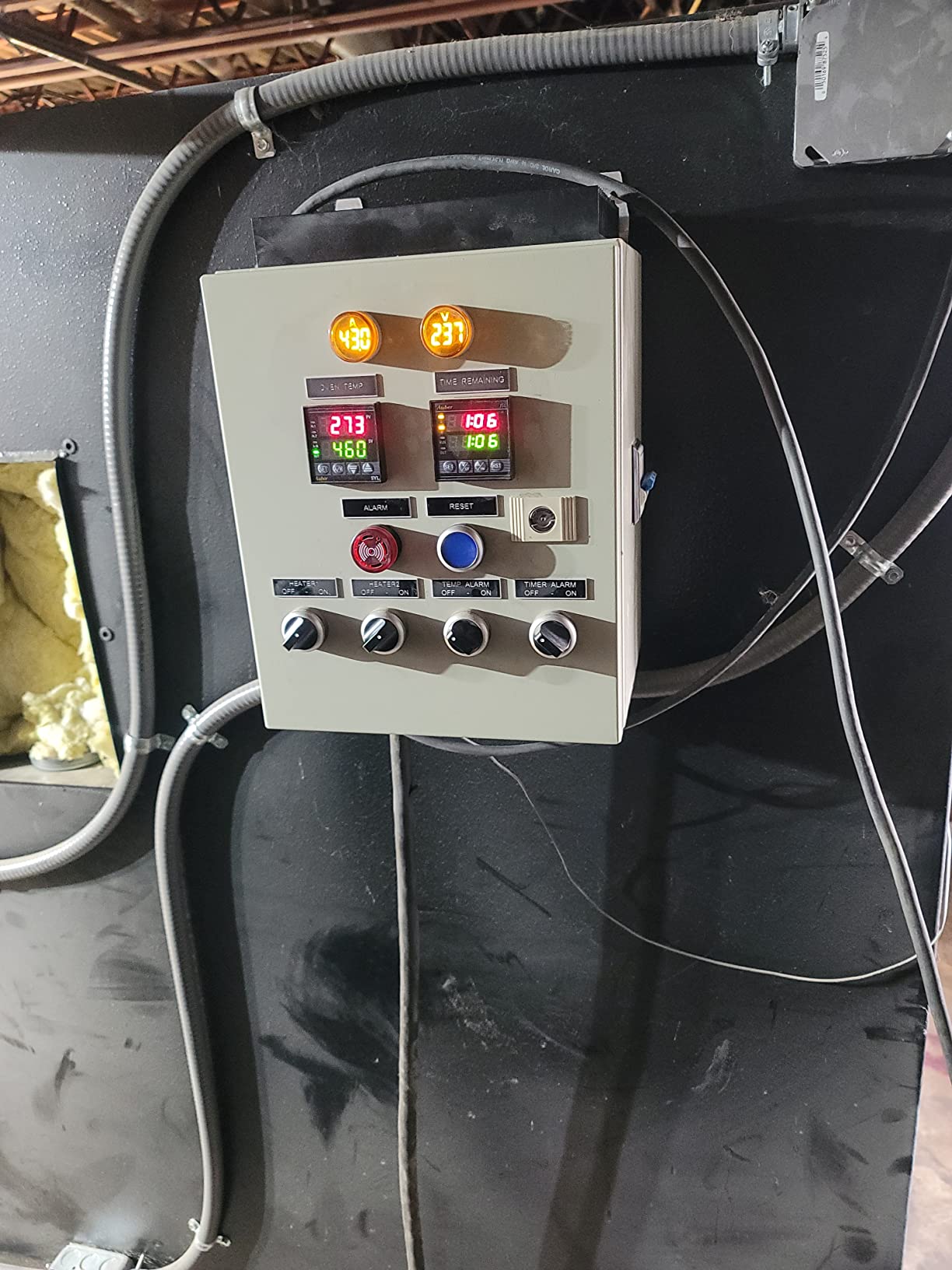 Powder Coating Oven Controller Kit, 240V 50A 12000W (KIT-PCO304) (DIY Kit + Wiring Kit) customer photo 1