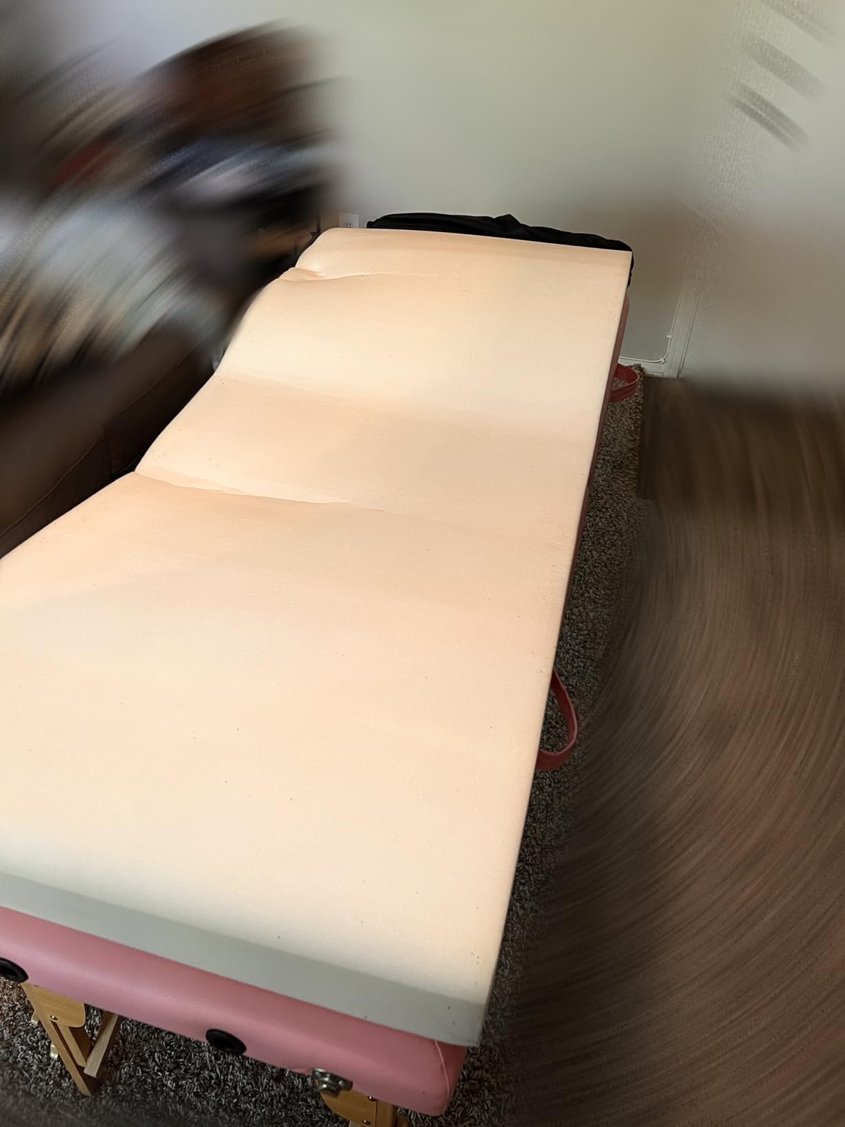 Endelle Lash Bed Topper, Ergonomic Curvy Massage Table Cushion, Premium Foam Massage Bed of Esthetician Supplies customer photo 1