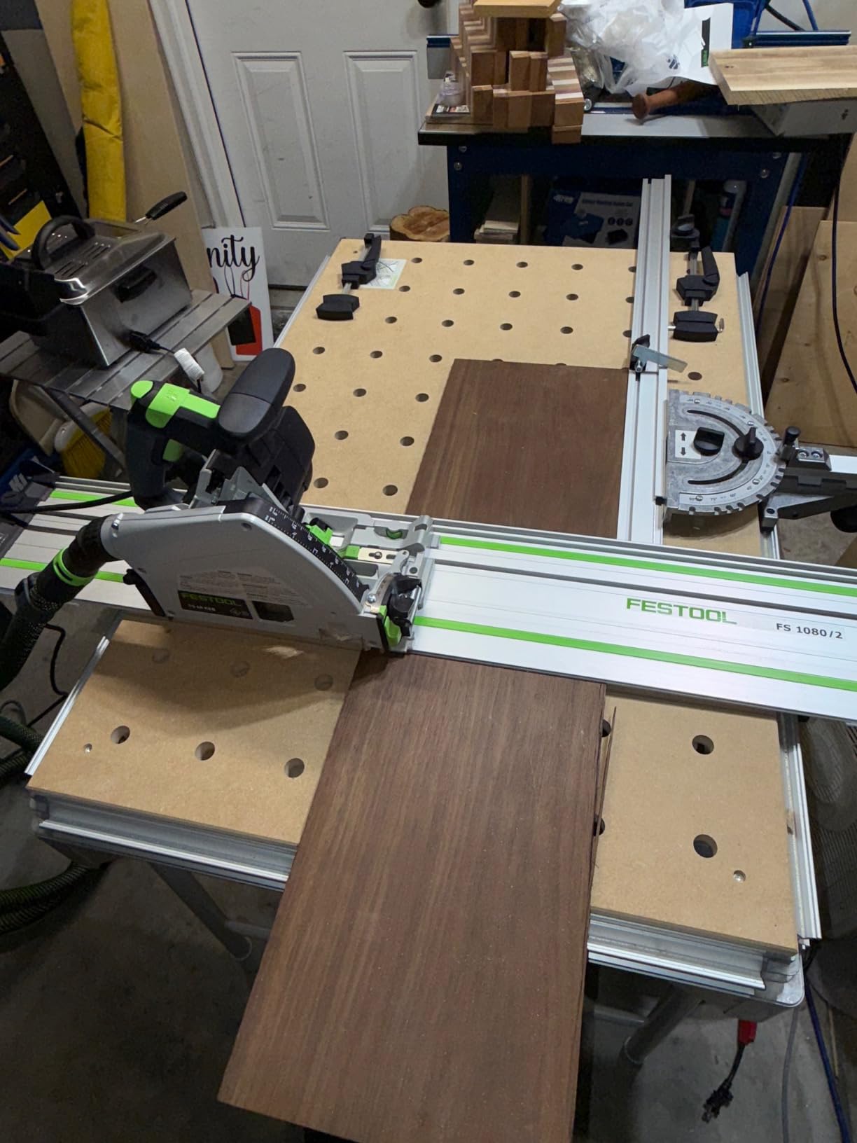 Festool Plunge-Cut Track Saw TS 60 KEB-F-Plus-FS US with 55-Inch (1400mm) Guide Rail 576726+491498 customer photo 2