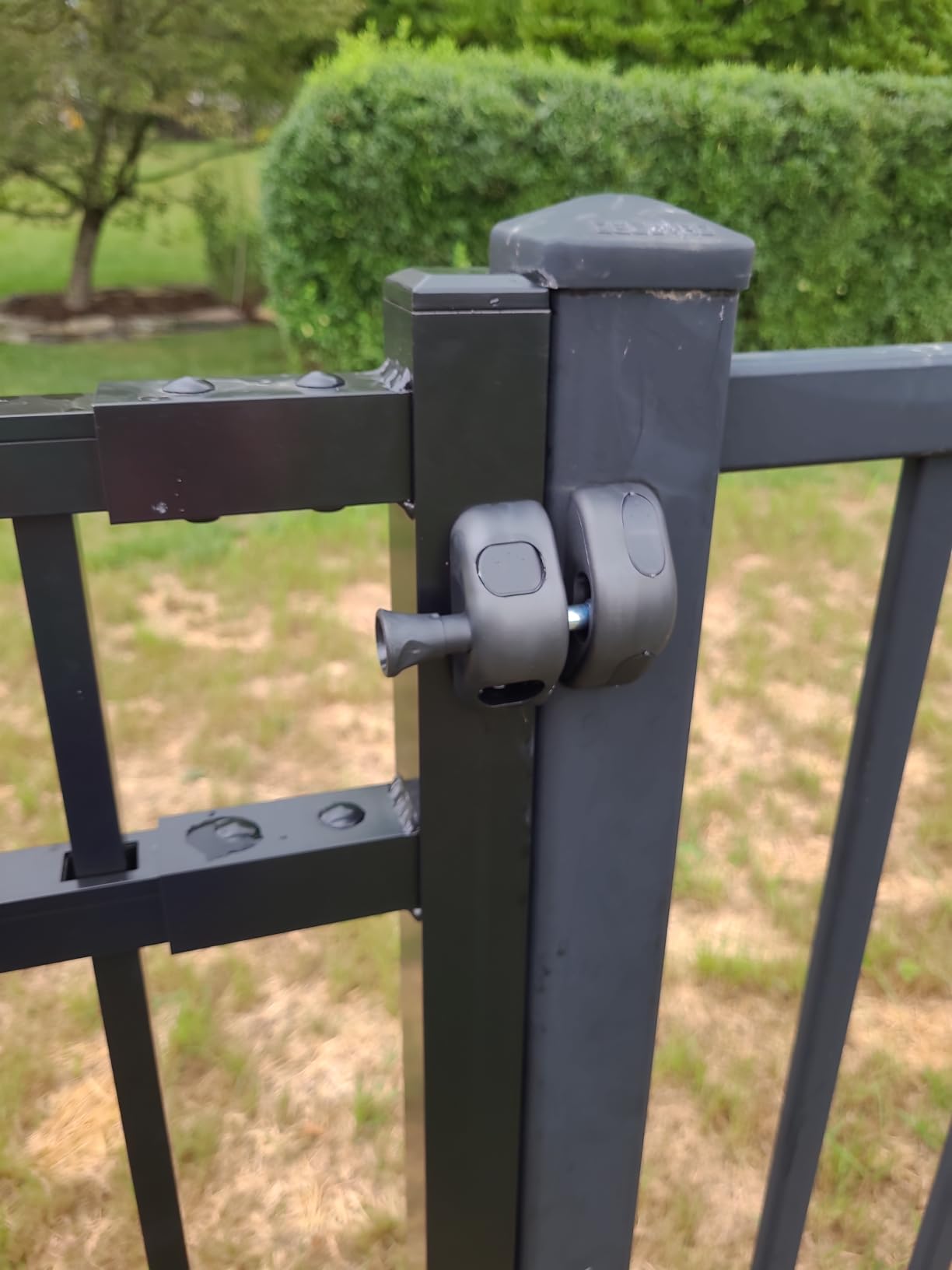 Weatherables Livingston Aluminum Gate Kit - DIY Kit for Backyard and Garden Fencing, Made with Durable Powder-Coated Aluminum that Combats Rust, Fading, and Corrosion (4 ft Wide Gate Kit) customer photo 1
