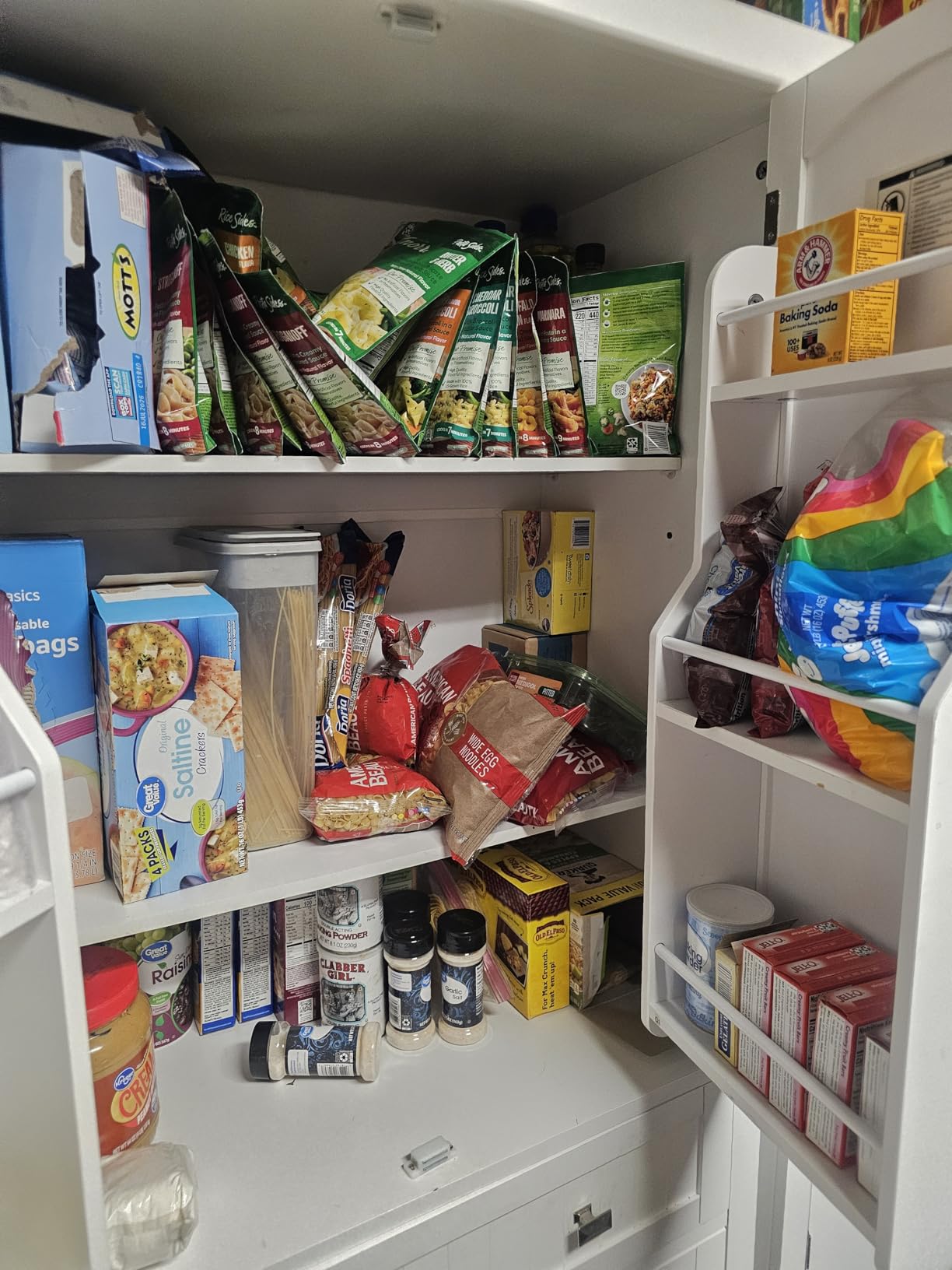 VASAGLE Pantry Cabinet, 71.7-Inch High Freestanding Tall Cupboard Storage Cabinet with a Drawer, 2 Cabinets, 4 Adjustable Shelves, 6 Door Shelves, for Living Room, Kitchen, White UBBC561P31V2 customer photo 1