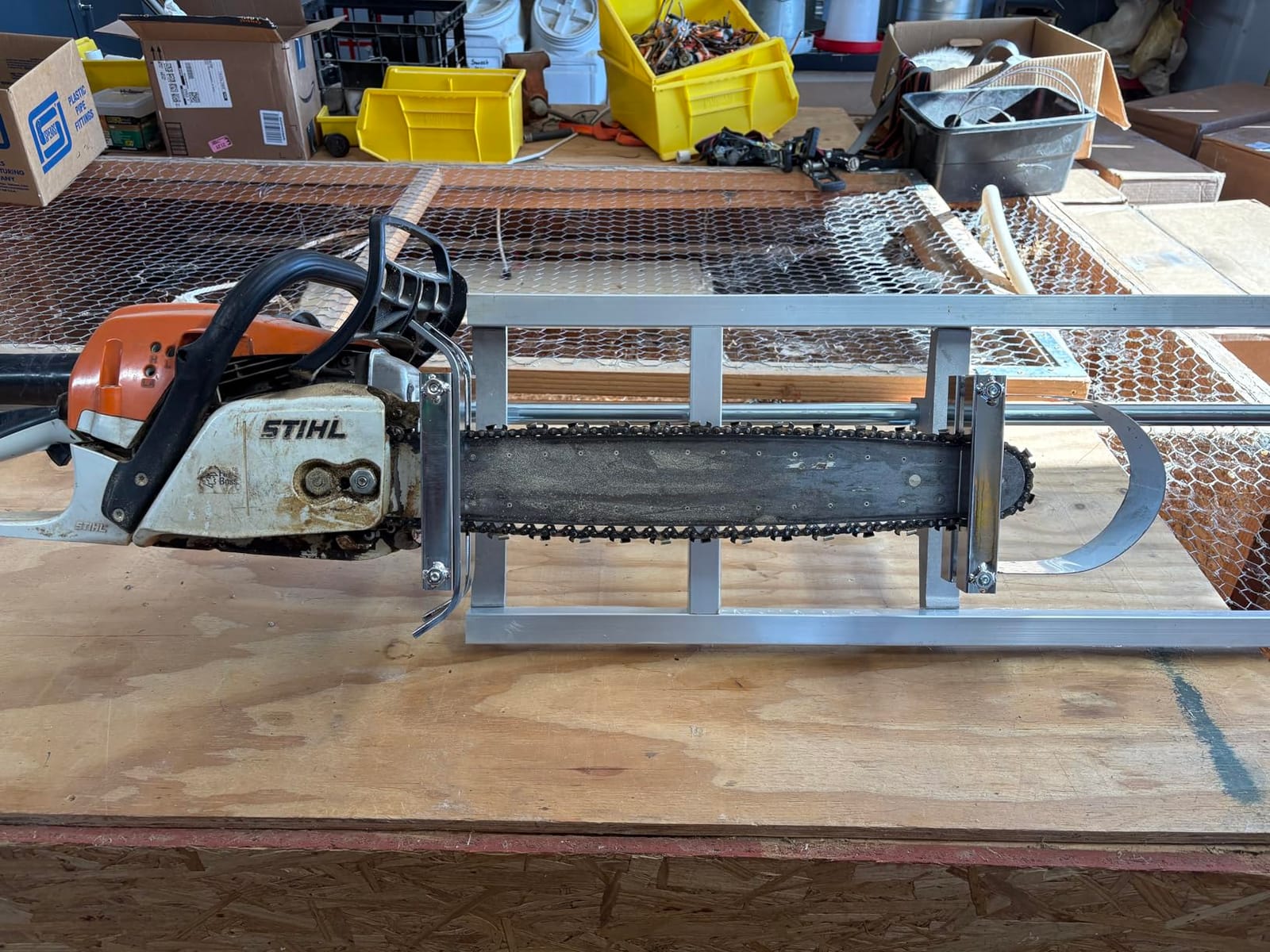 36 Inch Chainsaw Mill Kit Planking Milling, Gas Powered, Portable Saw Mill customer photo 1