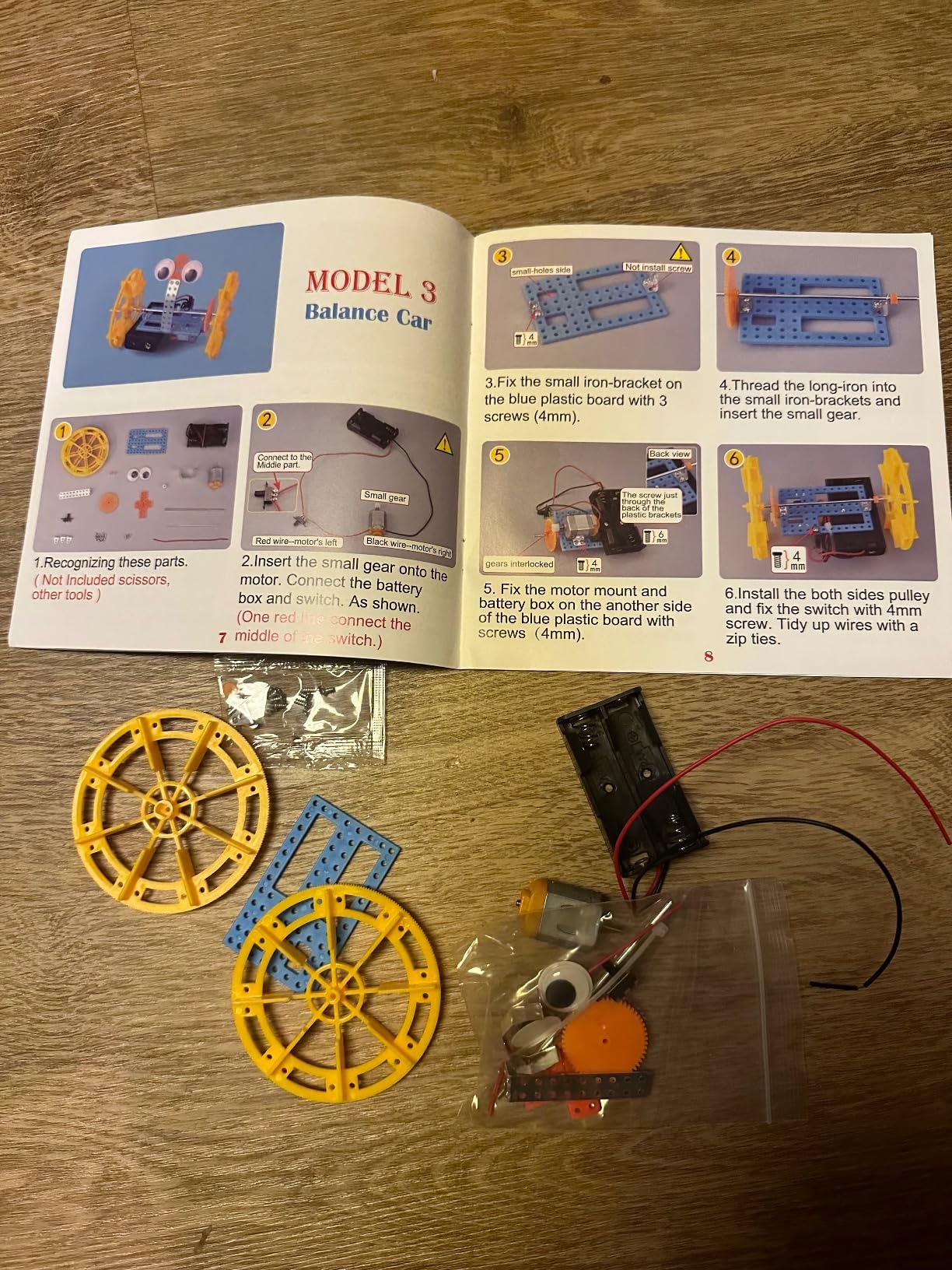 STEM Robotics Kit Set Science Experiments Project Activities for Kids 6-8 8-12 Engineering Building Electronic Motor Robot Craft for 6 7 8 9 10 12 Year Old Boy Girl Toys Birthday customer photo 2