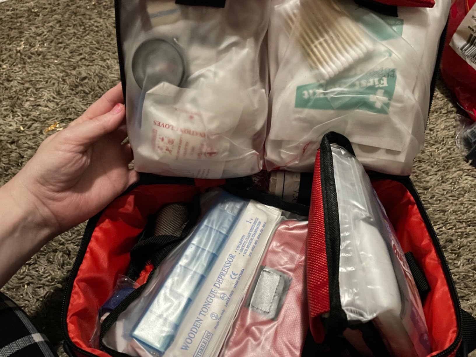 Poygik Premium 420-Piece Large First Aid Kit for Home, Car, Camping | Well-Organized, Portable Emergency Medical Kits for Travel, Truck, Hiking, Sports, Office, Businesses & Outdoor Emergencies customer photo 2