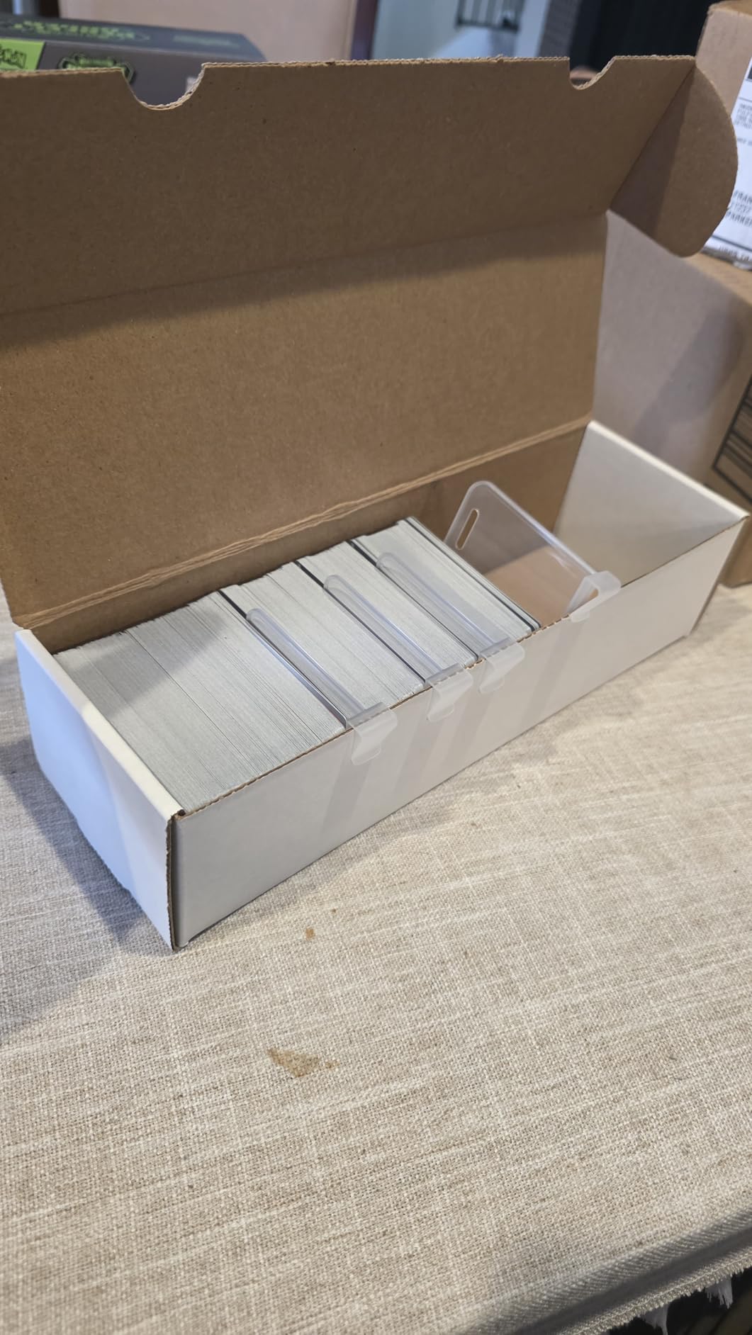 Premium Trading Card Box Storage For Sports, Baseball, Football, Basketball, MTG & TCG Collector | Baseball Card Storage Boxes & Organizer For Magic Sorter Bulk. Sports Holder For Collection. customer photo 1
