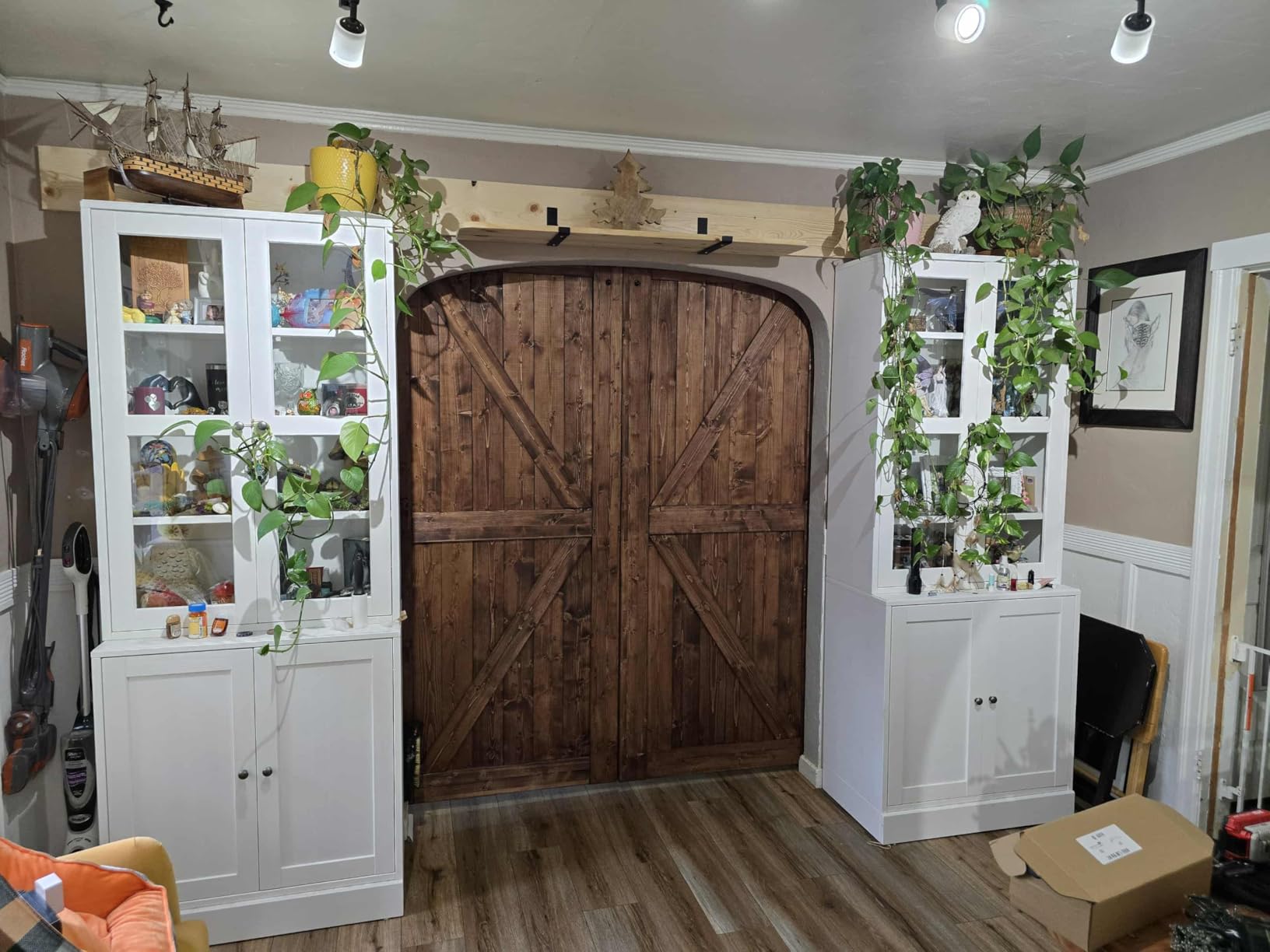 Fredbeck 36 Double Barn Door with Hardware Included (72 barn Door) customer photo 2