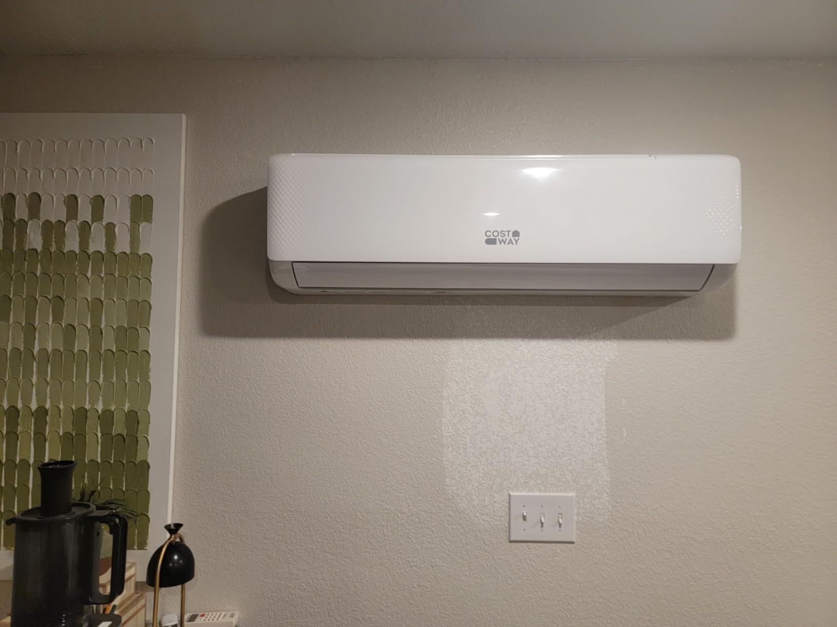 COSTWAY 18,000 BTU Mini Split Air Conditioner, Energy Star, with Heat Pump, 21 SEER2 Inverter Split AC Unit with 24H Timer, Remote Control for Rooms up to 1250 Sq.Ft customer photo 1