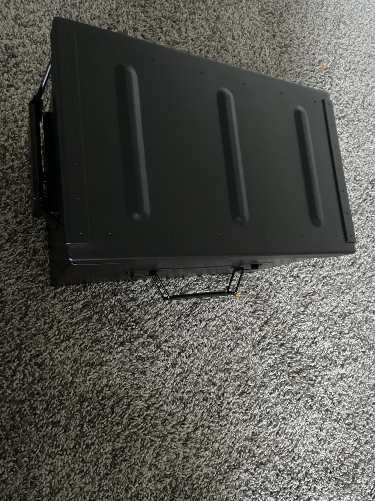 Reapr XL Ammo Box - Lockable Heavy Duty Steel Ammo Can for 9mm, 223, 50 Cal, Airtight Military Storage Case for Tools, Gear or Ammunition, Water Resistant Metal Footlocker Style Organizer customer photo 1
