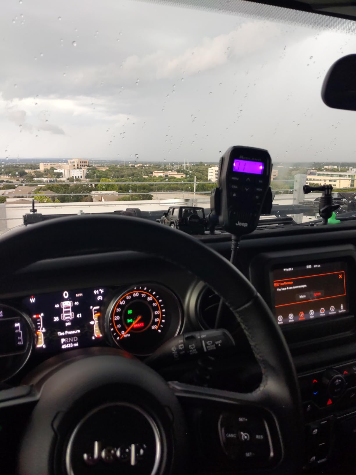Midland MXT575J Jeep MicroMobile GMRS 2-Way Radio - NOAA Weather Scan Alert | Integrated Control Microphone, 15 Hi Power Channels, 8 Repeater Channels, NOAA Weather Scan and Alert and 142 Privacy Codes customer photo 1